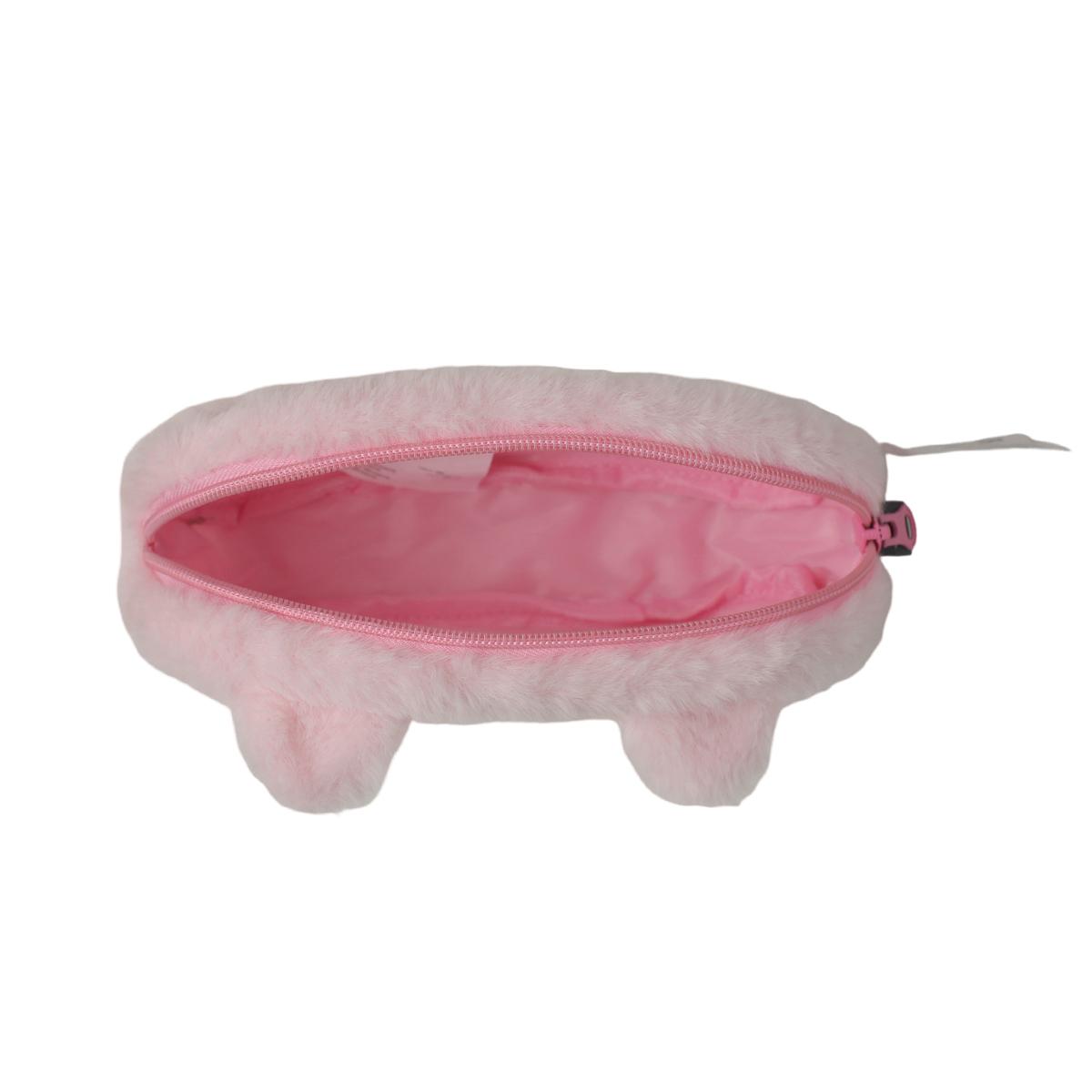 Voir la diapositive 4 : AUCHAN Trousse 1 compartiment Peluche