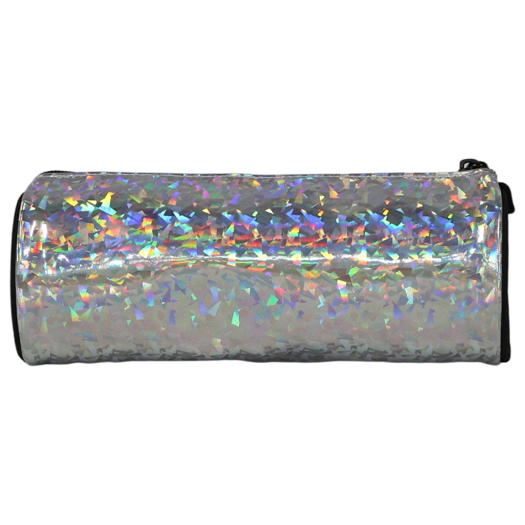 Voir la diapositive 2 : AUCHAN Trousse 1 compartiment Ronde Hologramme