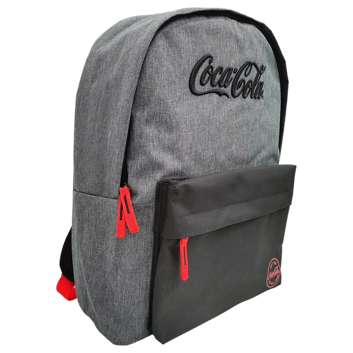 Voir la diapositive 3 : AUCHAN Sac à Dos 1 compartiment Coca cola