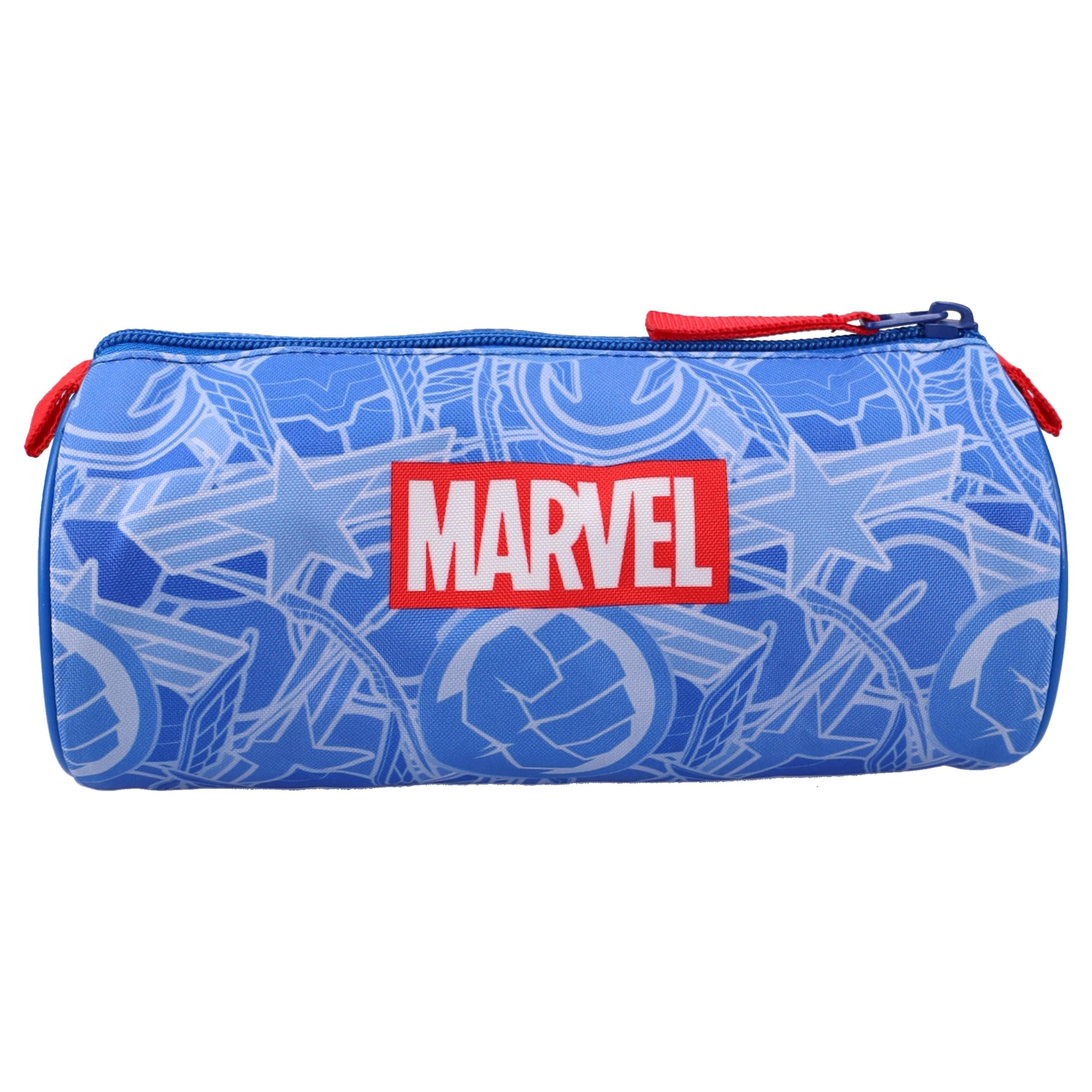Voir la diapositive 2 : AUCHAN Trousse 1 compartiment ronde Avengers