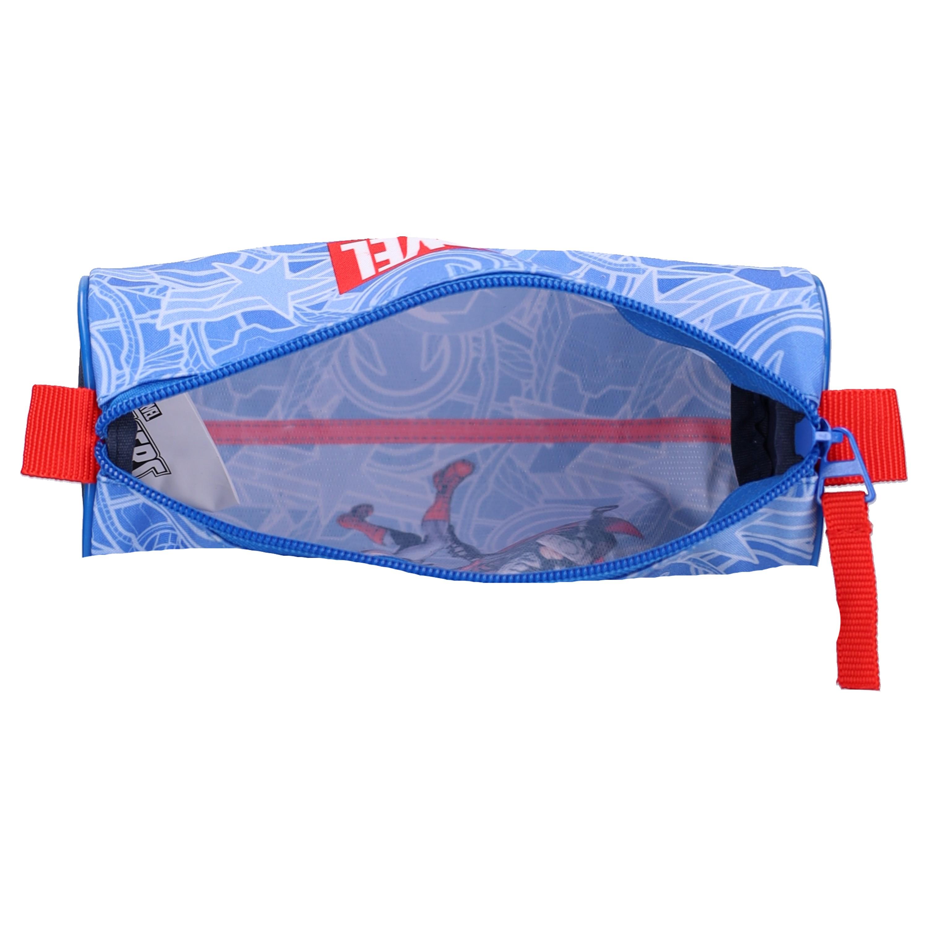 Voir la diapositive 4 : AUCHAN Trousse 1 compartiment ronde Avengers