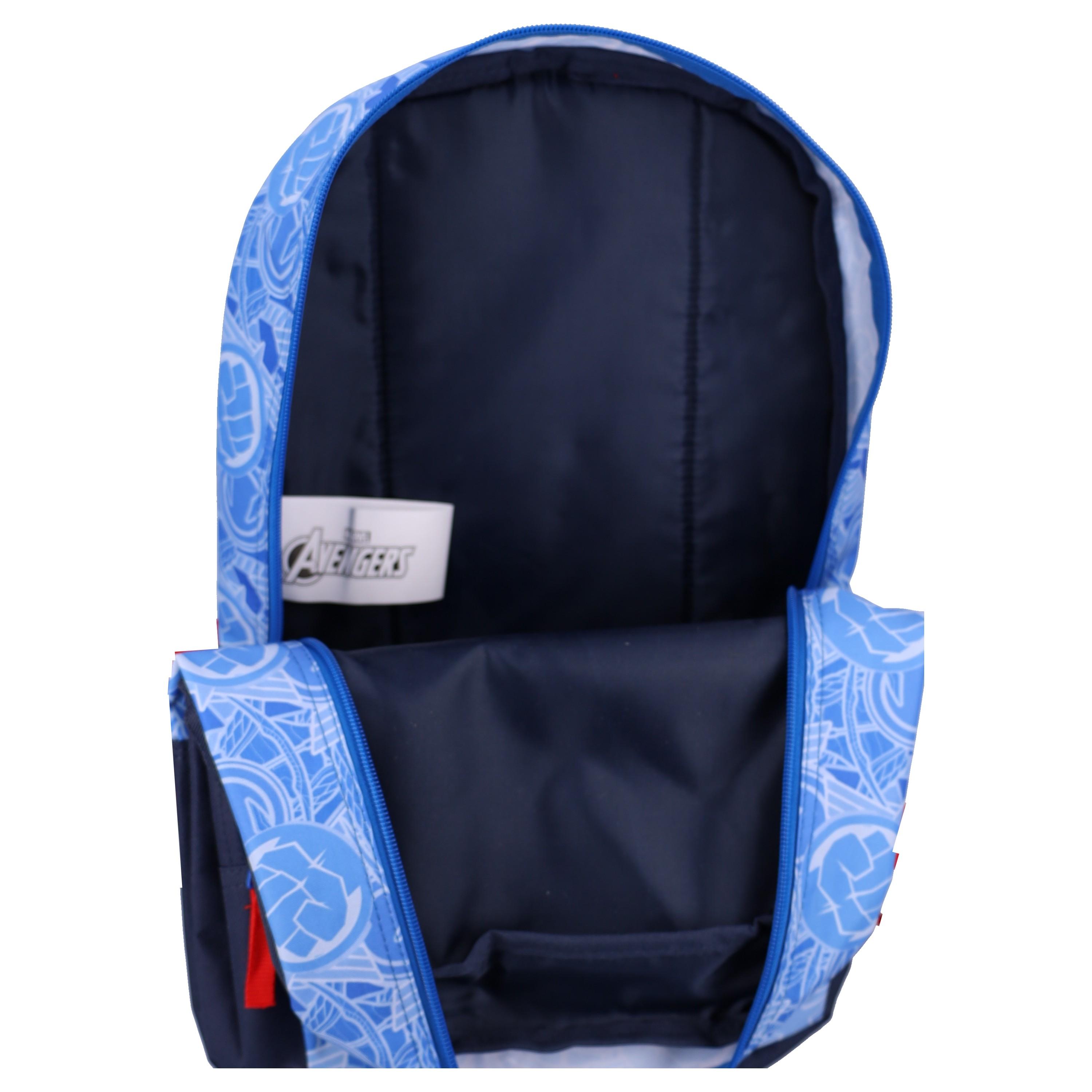 Voir la diapositive 4 : AUCHAN Sac à Dos 2 compartiments Avengers 38cm
