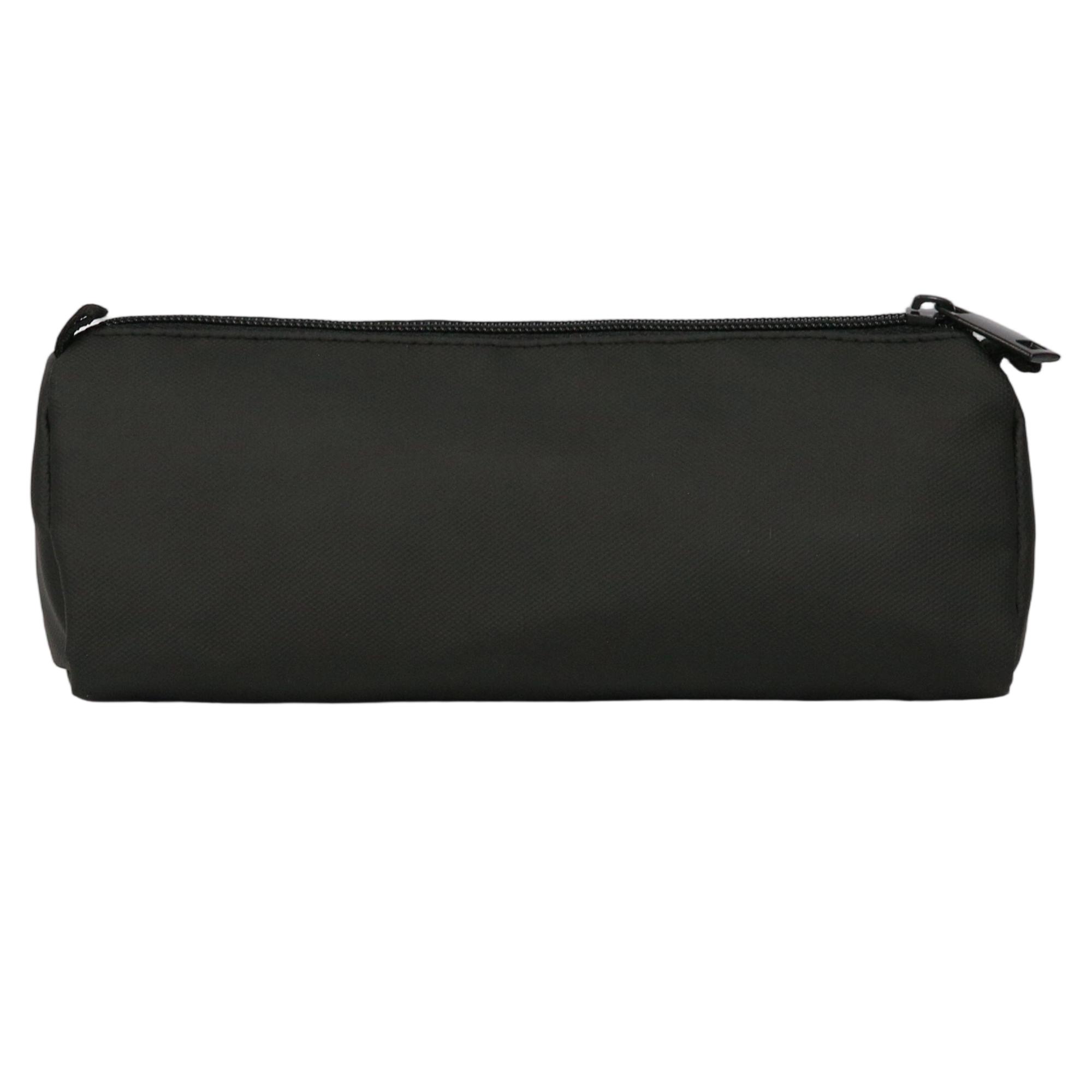 Voir la diapositive 2 : AUCHAN Trousse 1 compartiment Triangle - Noir