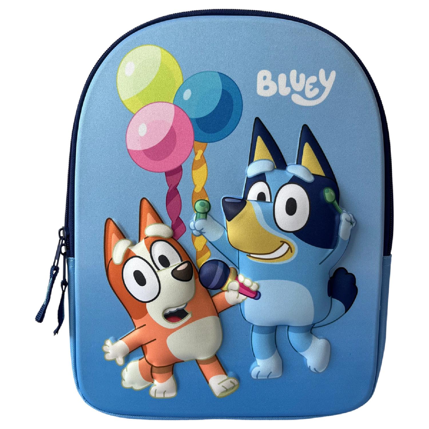 AUCHAN Sac à Dos 3D Bluey