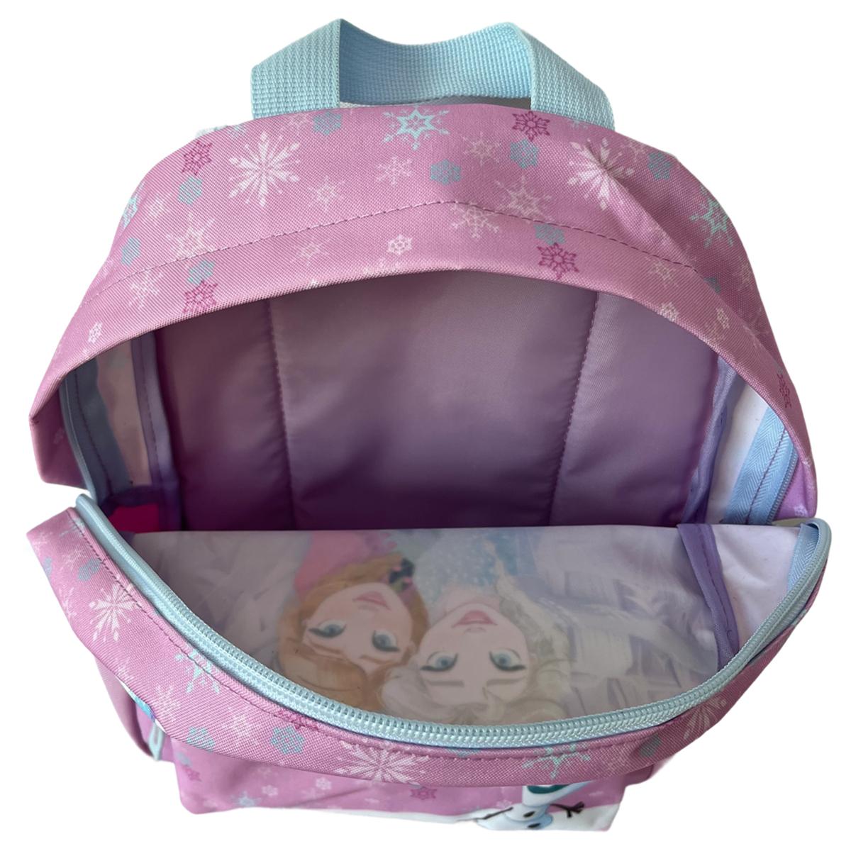 Voir la diapositive 4 : AUCHAN Mini Sac à Dos Reine des Neiges