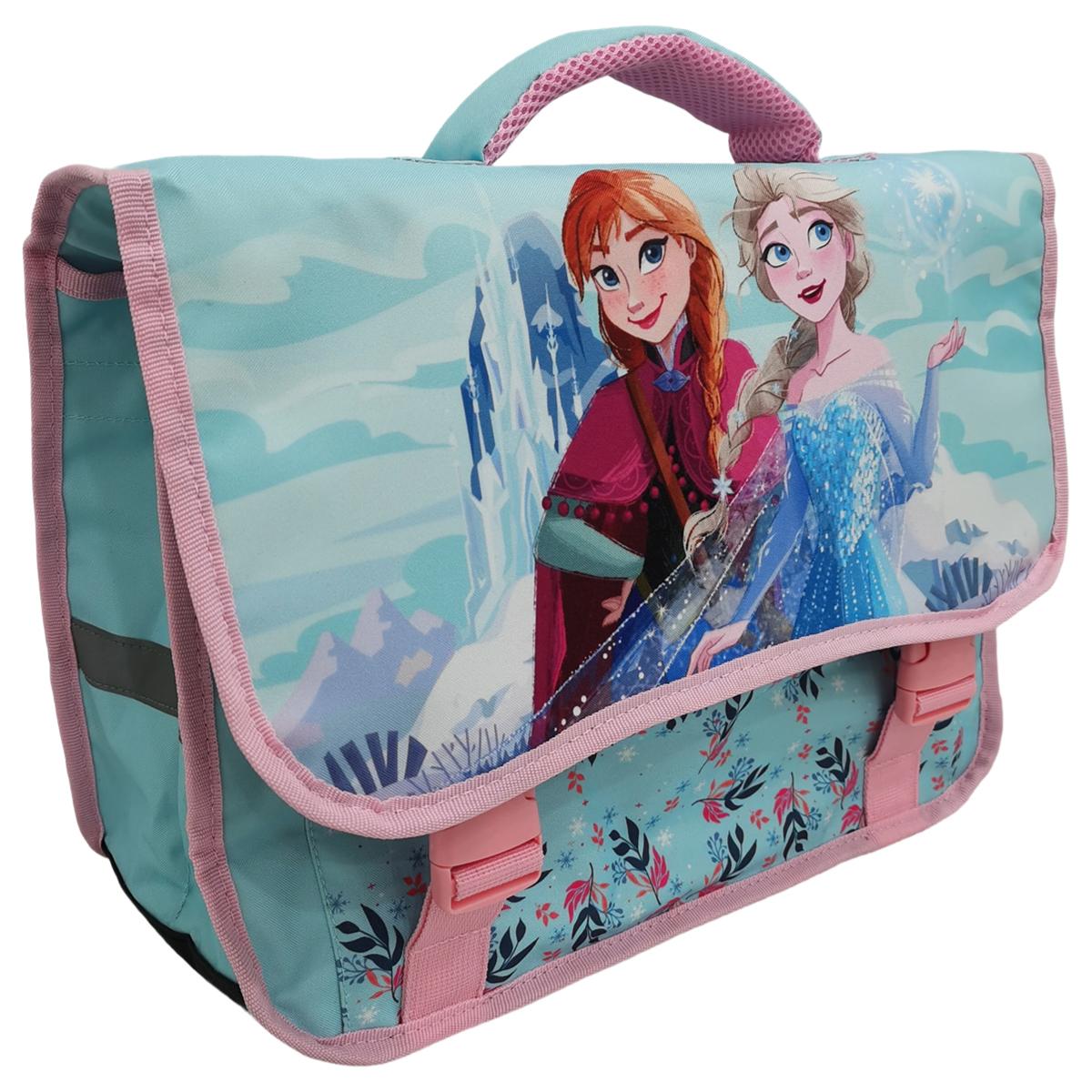 Voir la diapositive 3 : AUCHAN Cartable Reine des Neiges 36cm