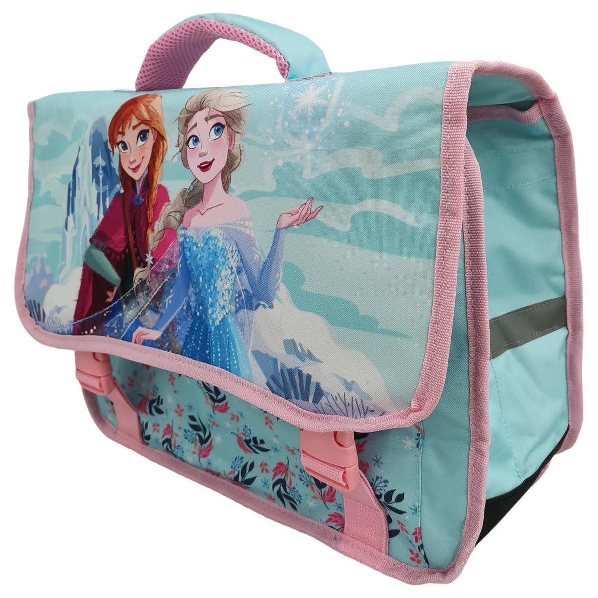 Voir la diapositive 4 : AUCHAN Cartable Reine des Neiges 36cm