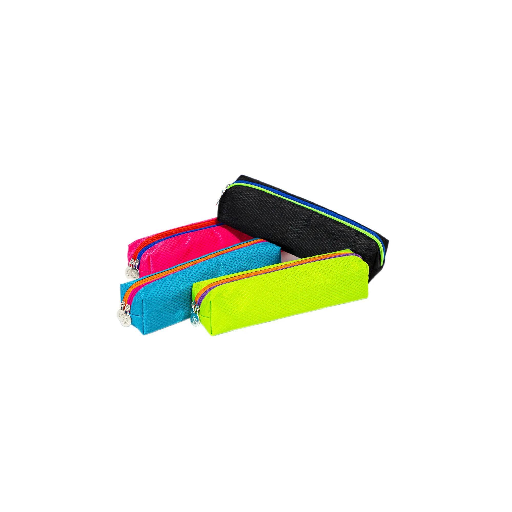 Trousse carrée Tricolore Exacompta