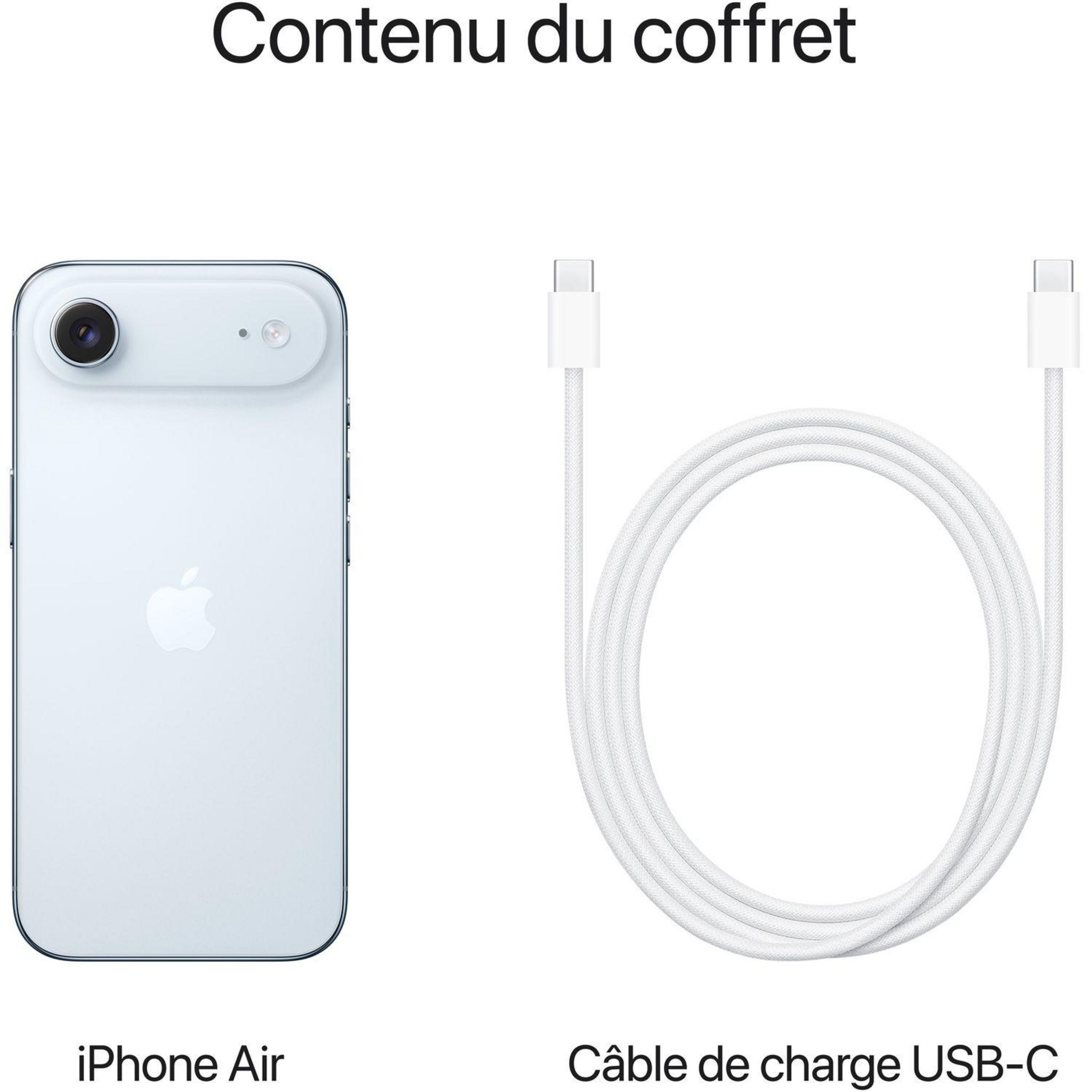 Voir la diapositive 8 : APPLE iPhone 17 Air 256Go - Bleu Ciel