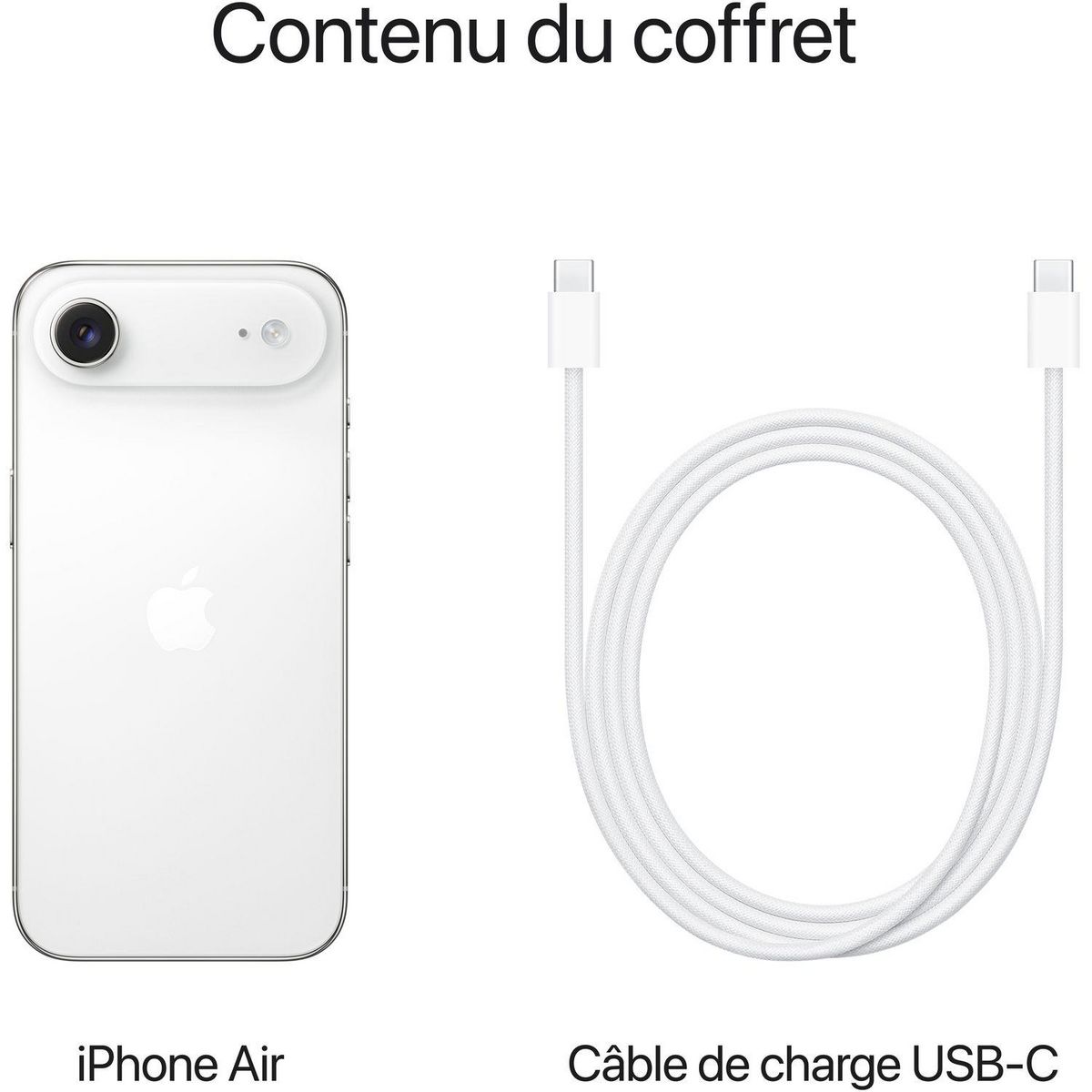 APPLE iPhone 17 Air 512Go - Blanc Nuage