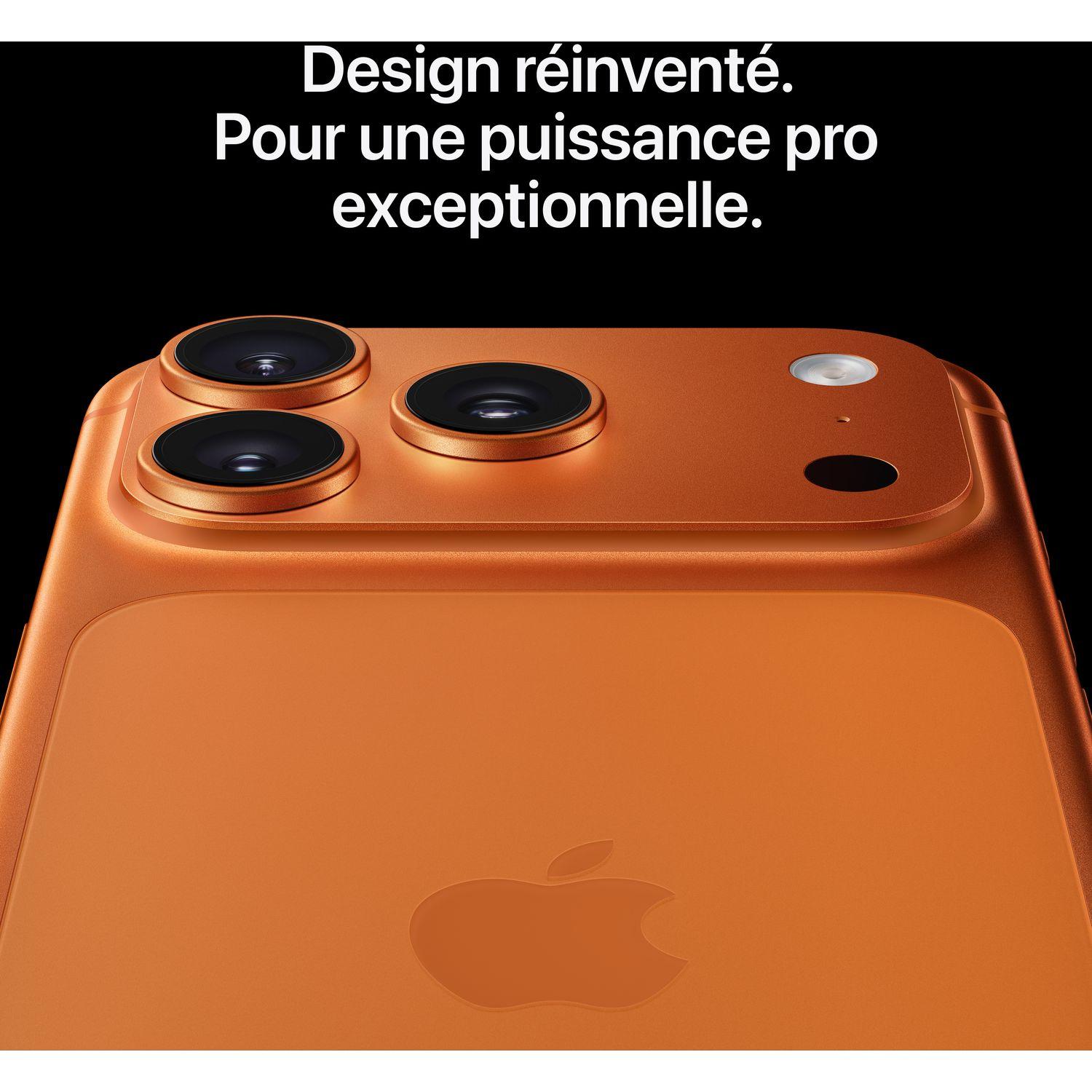 Voir la diapositive 5 : APPLE iPhone 17 Pro 256Go - Orange Cosmique