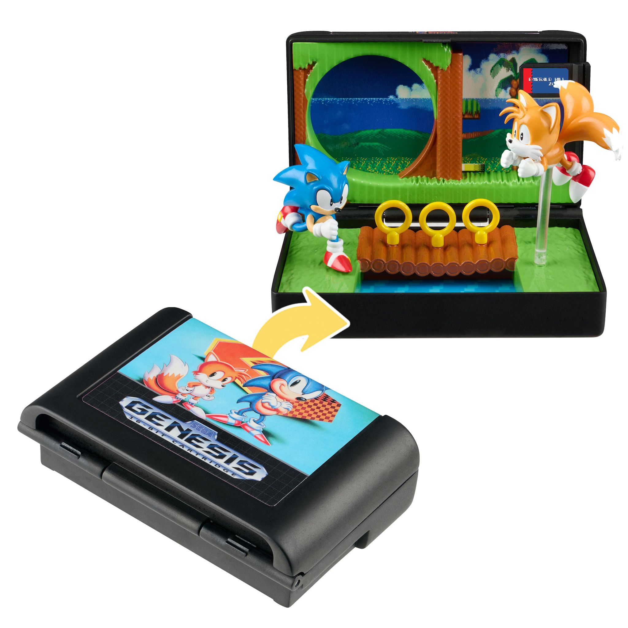 Voir la diapositive 7 : ONE UP Figurine console Heores Mega Drive Sonic 2