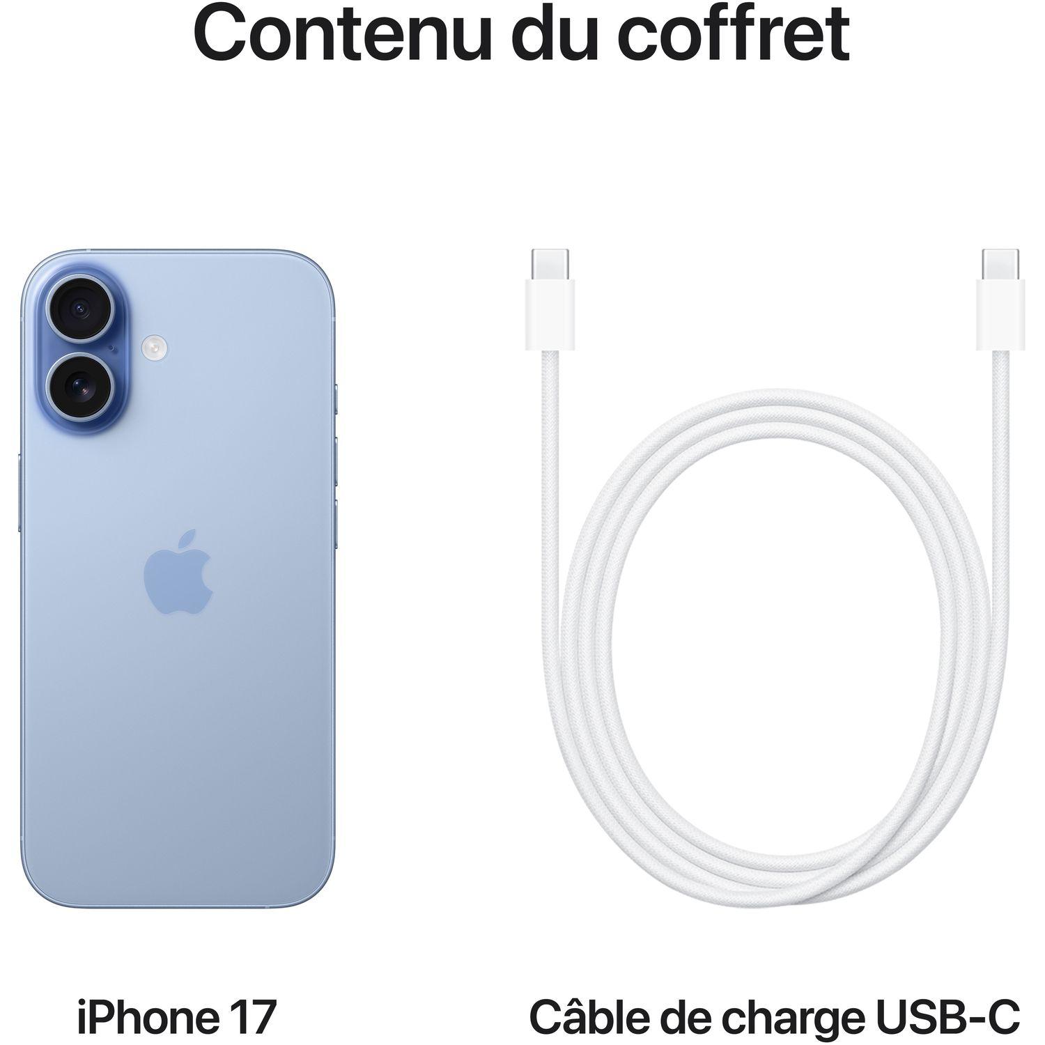 Voir la diapositive 8 : APPLE iPhone 17 256Go - Brume