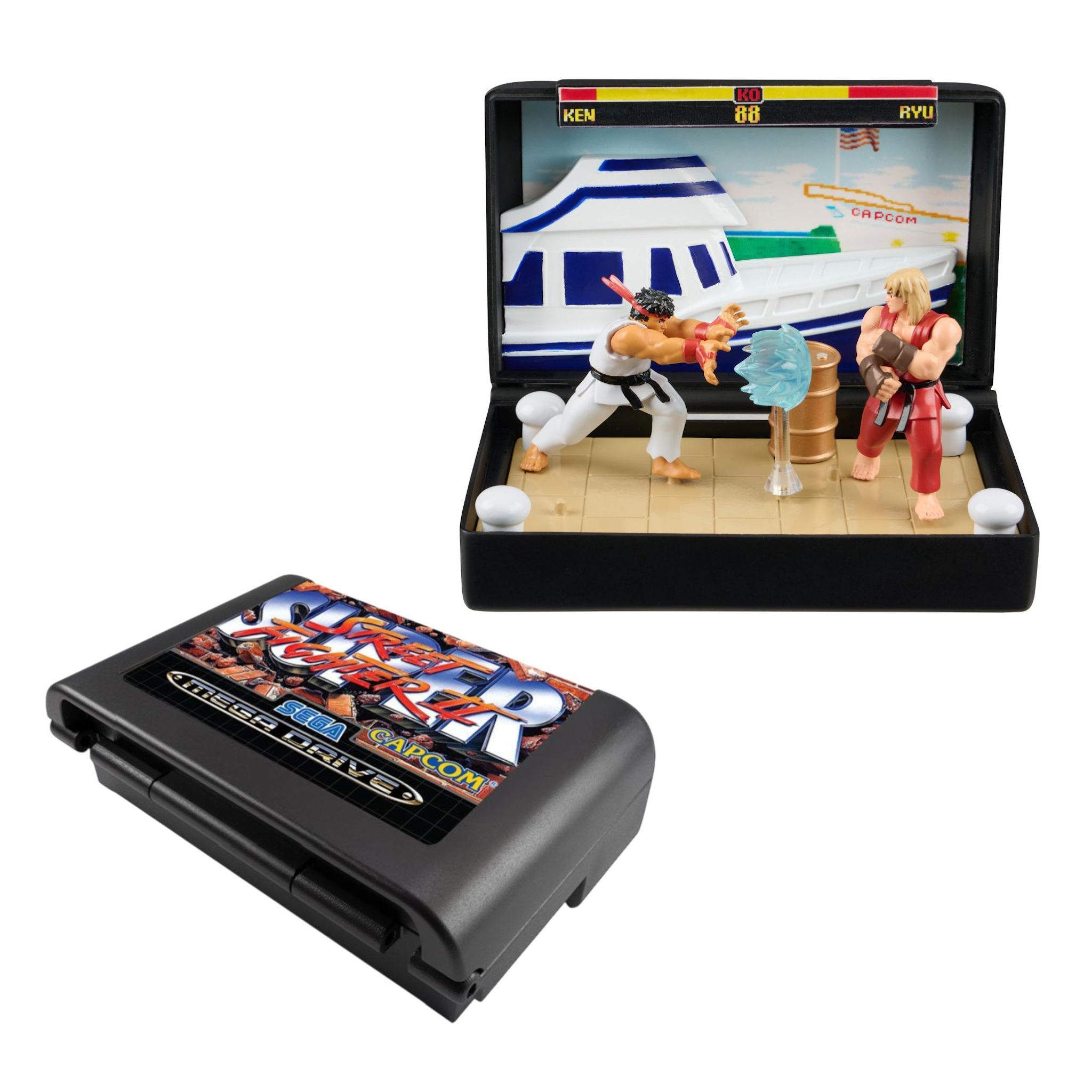 ONE UP Figurine Console Heroes Mega Drive Street Fighter