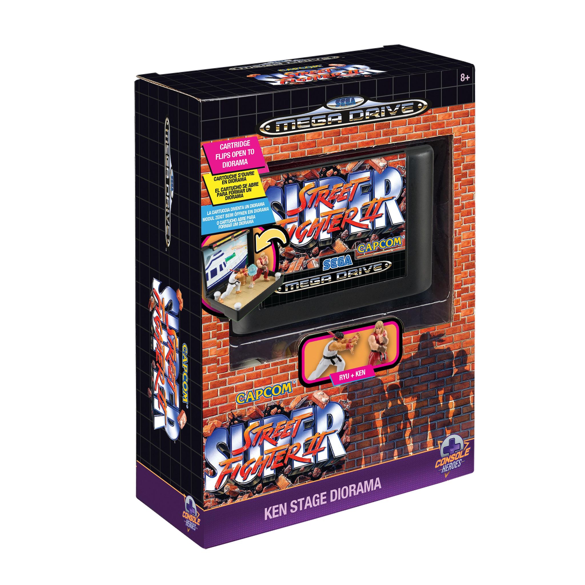 Voir la diapositive 5 : ONE UP Figurine Console Heroes Mega Drive Street Fighter