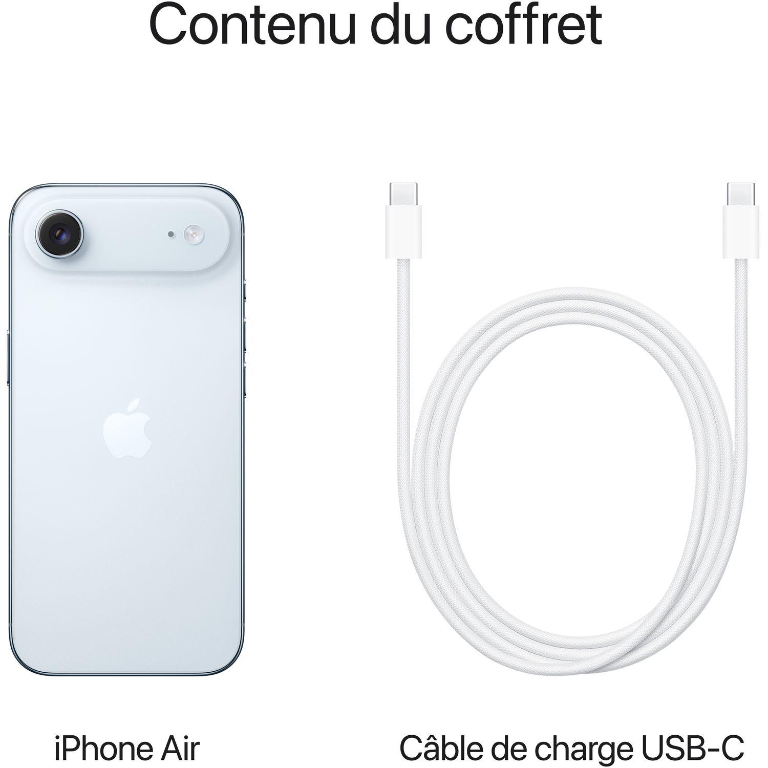 Voir la diapositive 8 : APPLE iPhone 17 Air 1To - Bleu Ciel