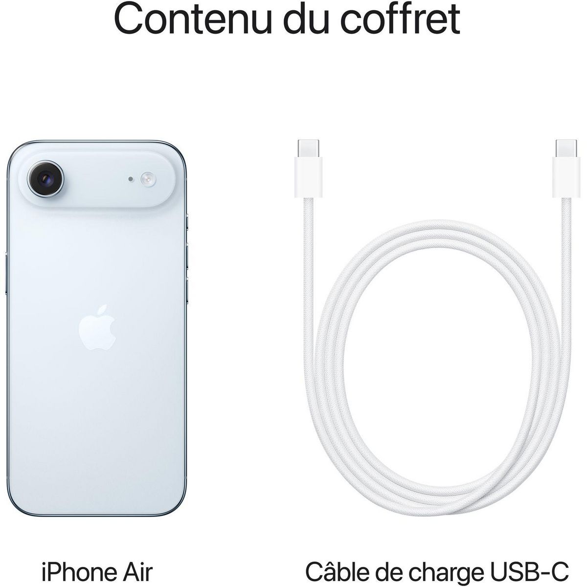 APPLE iPhone 17 Air 1To - Bleu Ciel