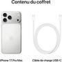 Voir la diapositive 8 : APPLE iPhone 17 Pro Max 512Go - Argent