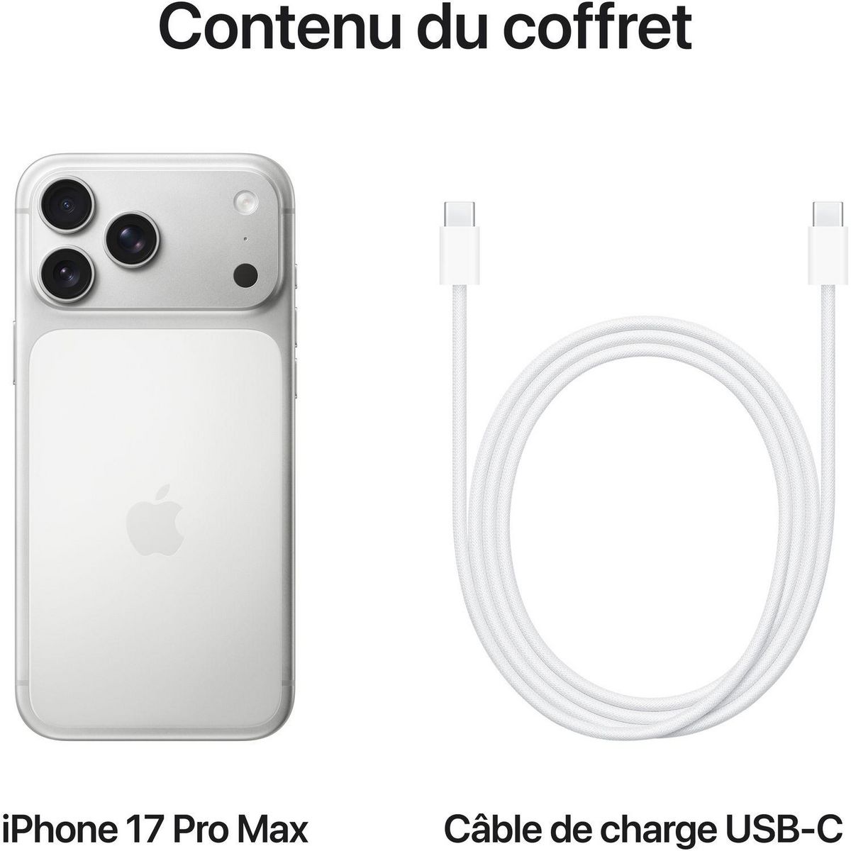 APPLE iPhone 17 Pro Max 1To - Argent