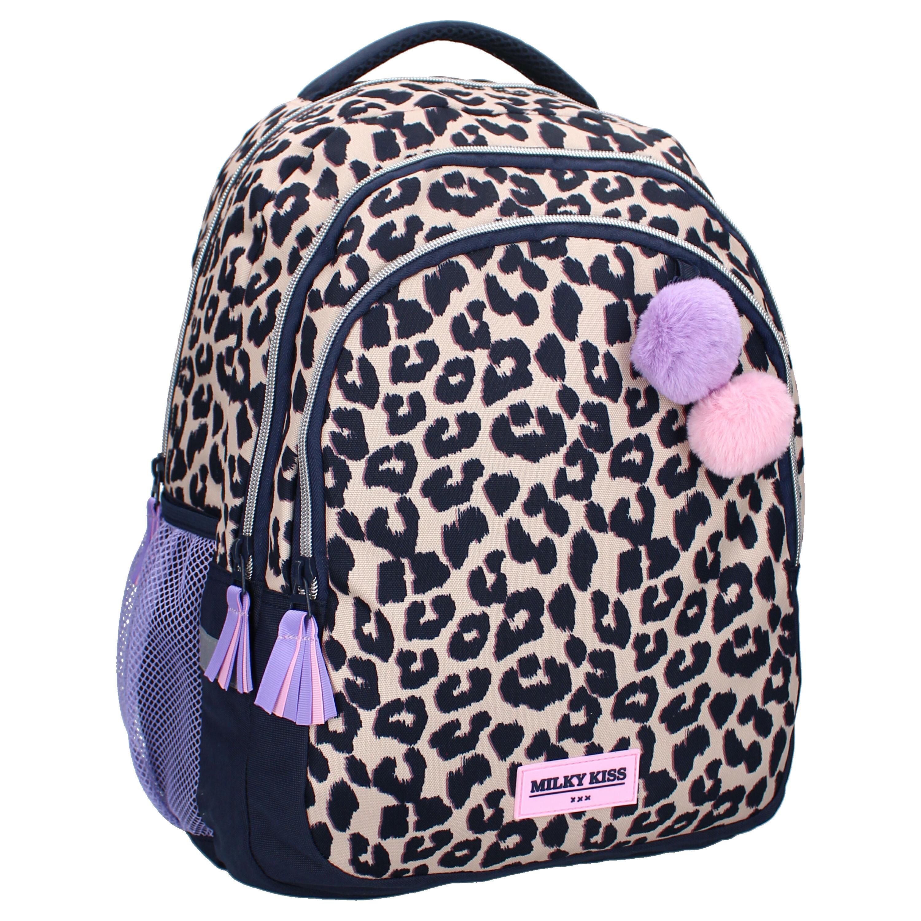 VADOBAG Sac à Dos 2 compartiments Milky Kiss Leopard