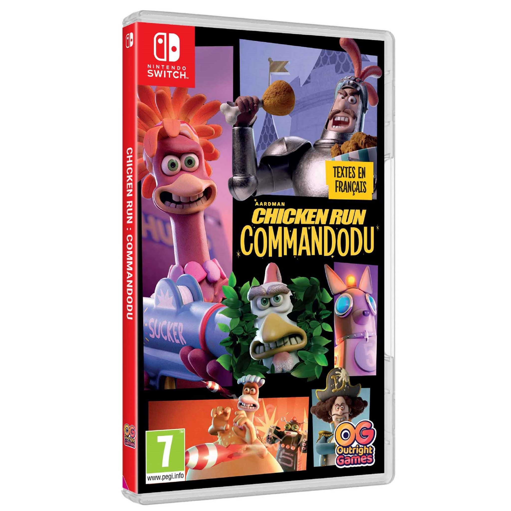 Voir la diapositive 2 : Chicken Run : Commandodu Nintendo Switch