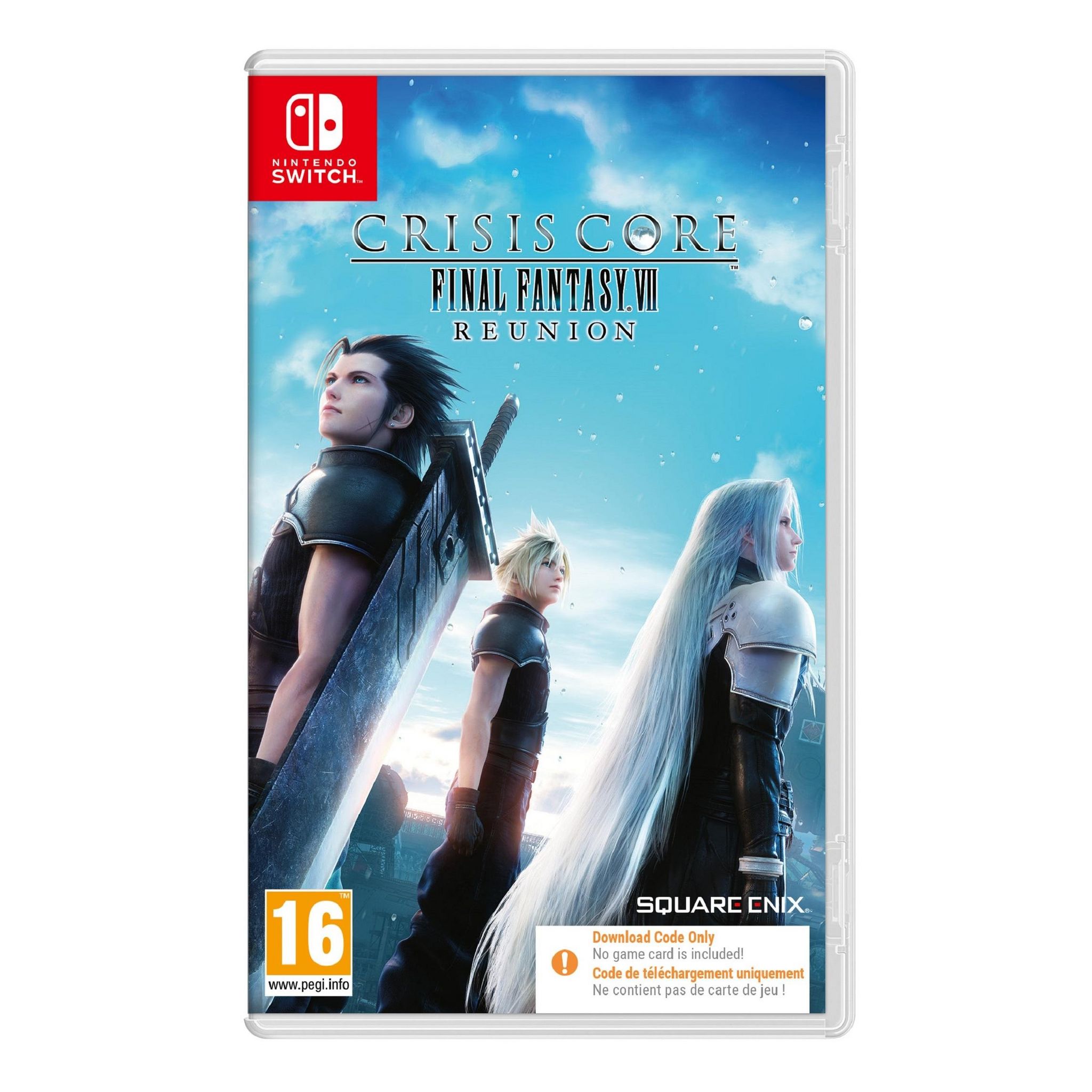 Voir la diapositive 2 : Crisis Core : Final Fantasy VII - Reunion Nintendo Switch - Code de Téléchargement