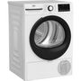 Voir la diapositive 3 : BEKO Sèche linge hublot D3H211393W, 11 kg, Pompe à chaleur, E