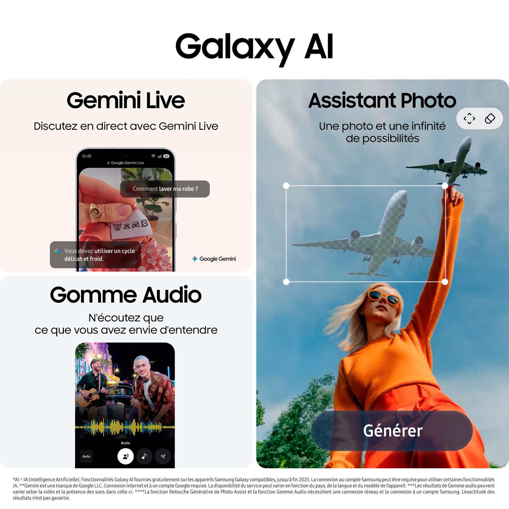 Voir la diapositive 5 : SAMSUNG Galaxy S25 FE 5G 256Go - Blanc