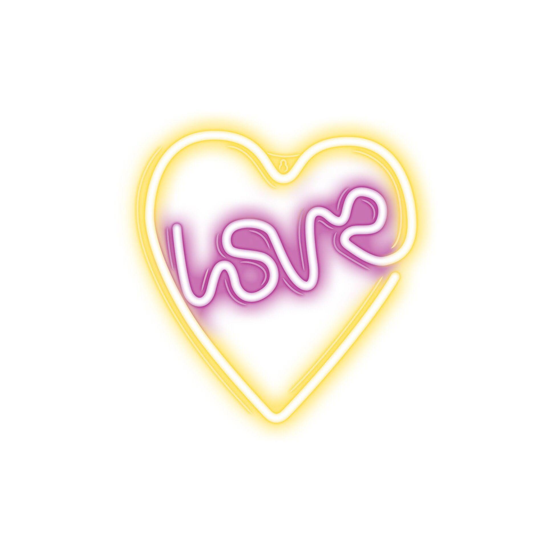 FOREVER LIGHT Applique LED Néon Love
