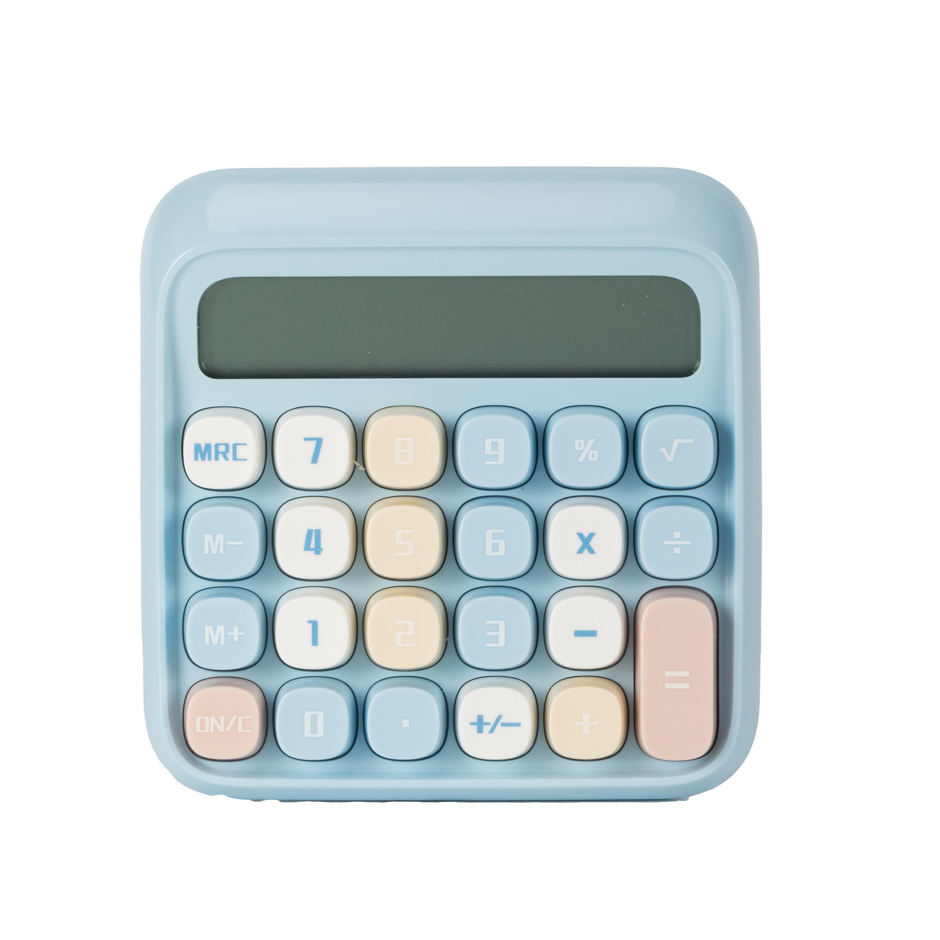Voir la diapositive 2 : AUCHAN Calculatrice 8 chiffres digitaux FUN