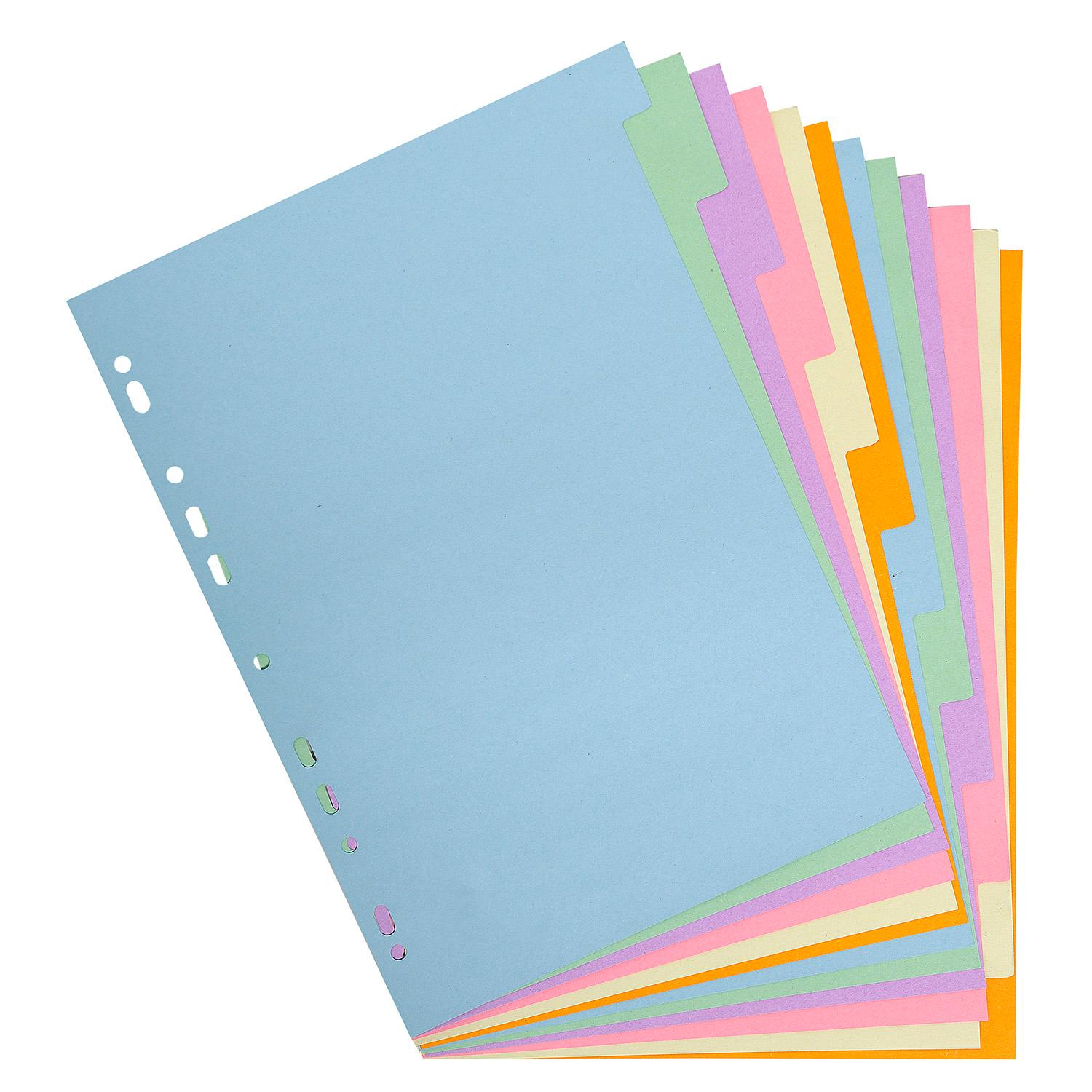 Voir la diapositive 2 : POUCE Intercalaires x12pièces format A4