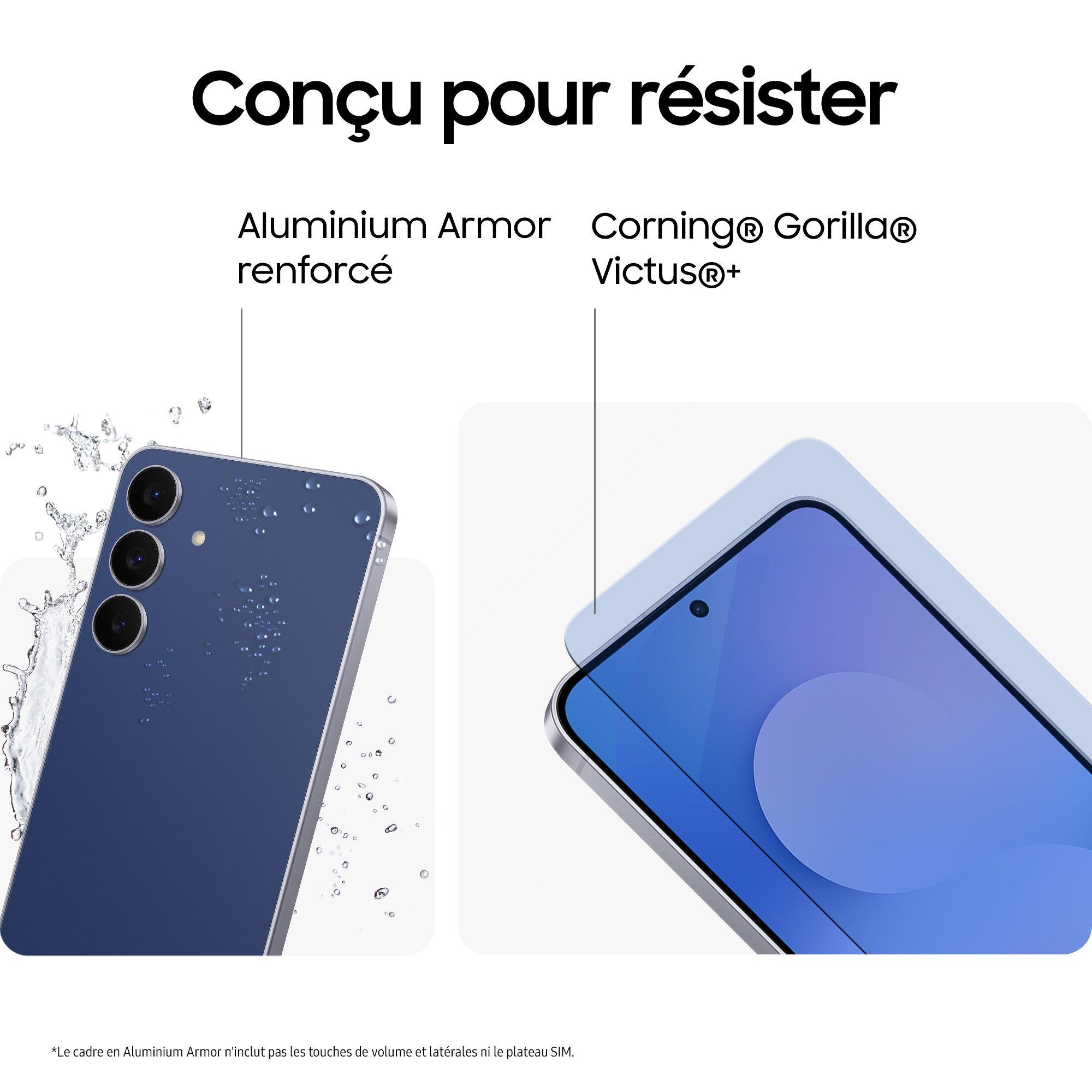 Voir la diapositive 7 : SAMSUNG Galaxy S25 FE 5G 256Go - Bleu Nuit