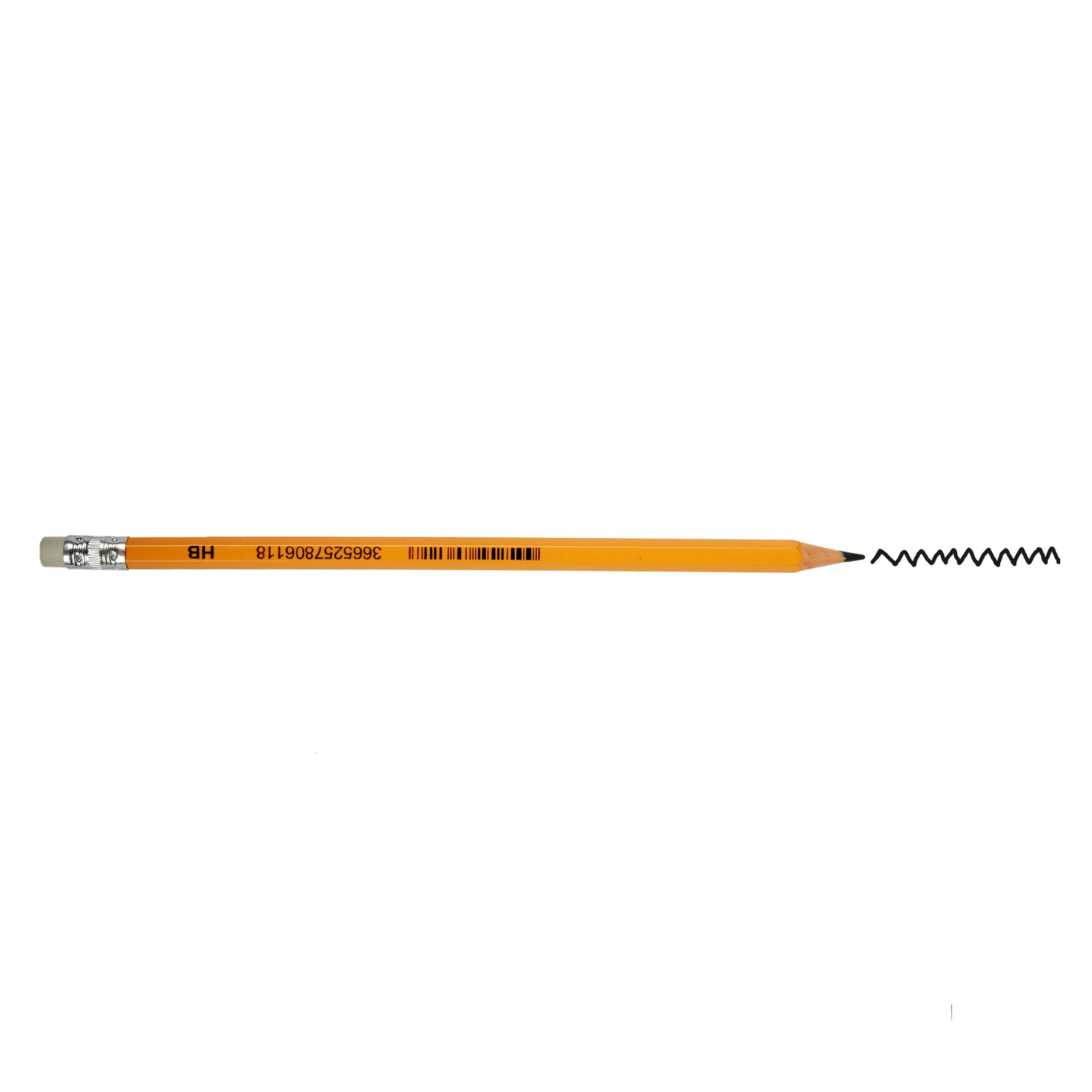 Voir la diapositive 2 : PREMIER PRIX Crayon Graphite HB avec Embout gomme