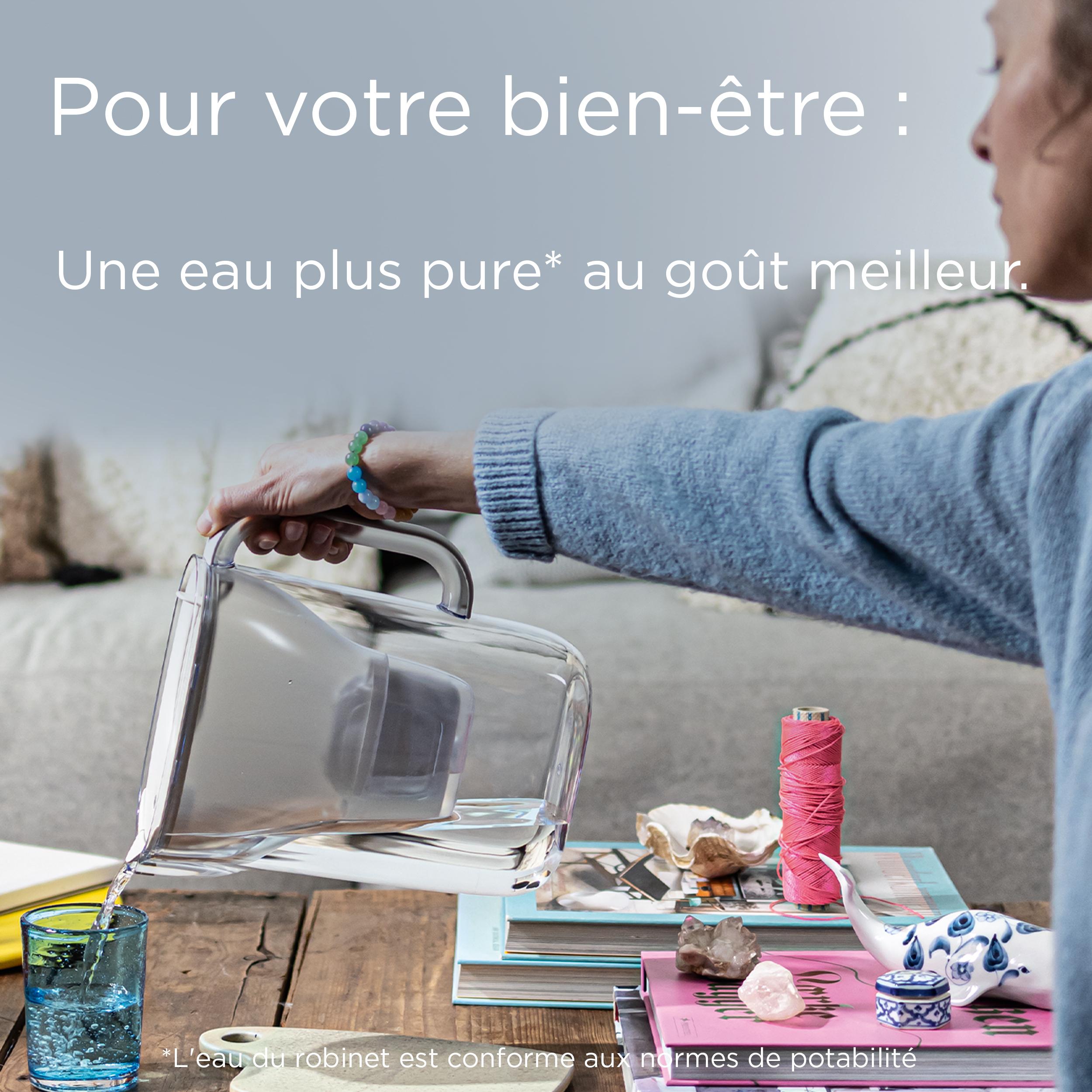 Voir la diapositive 4 : BRITA Carafe filtrante ESSENTIAL 2,4 L