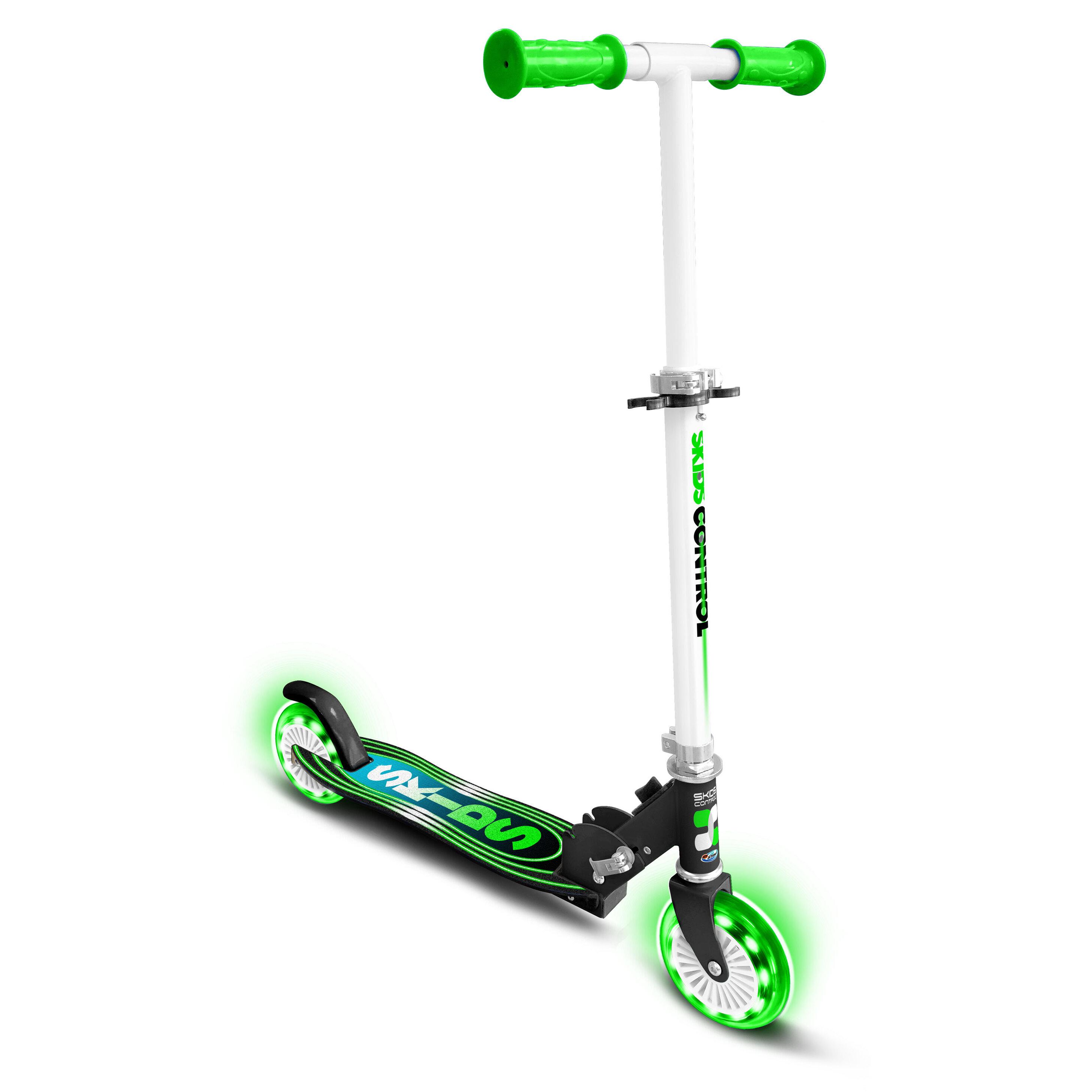 STAMP Trottinette Pliable Skids Control Roues Lumineuses