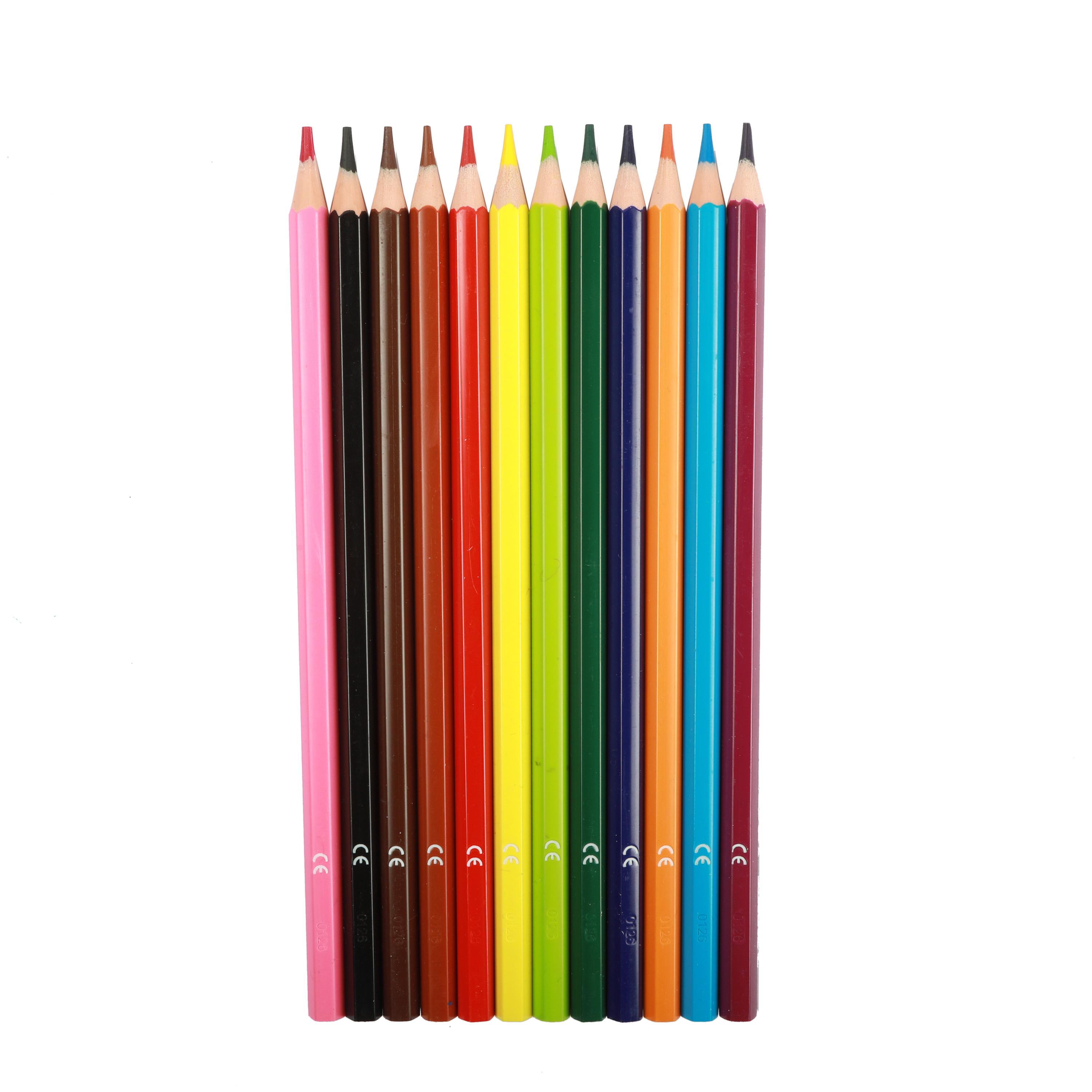 Voir la diapositive 2 : PREMIER PRIX Pochette de 12 crayons de couleurs Plastique