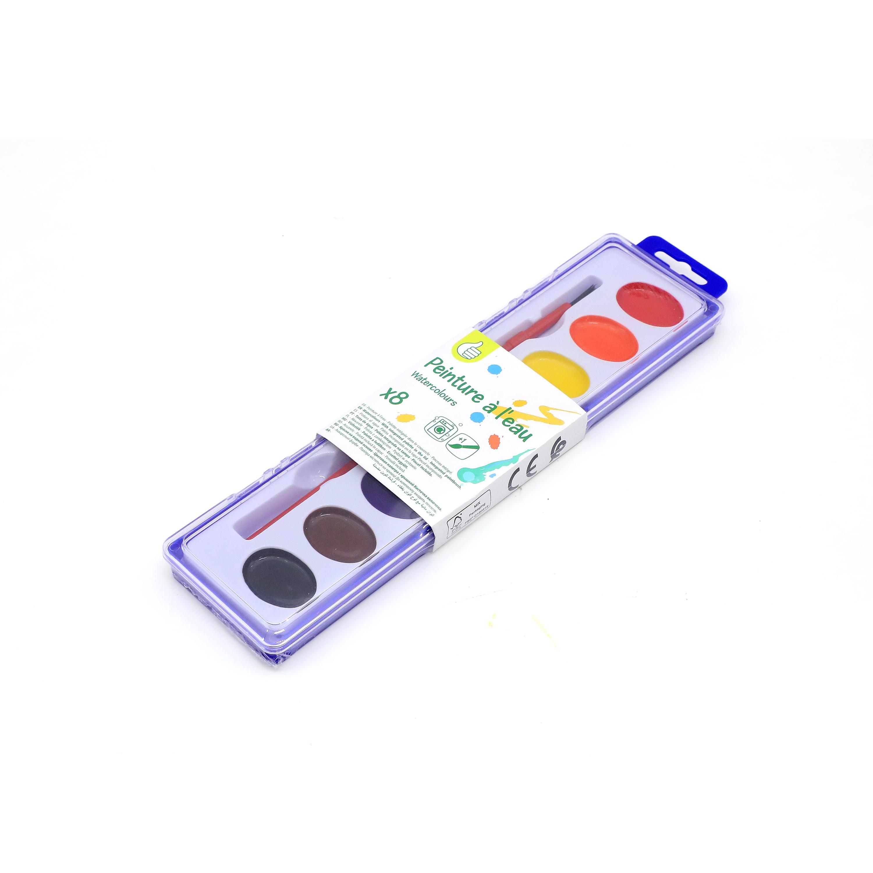 Voir la diapositive 2 : PREMIER PRIX Palette de peinture à eau