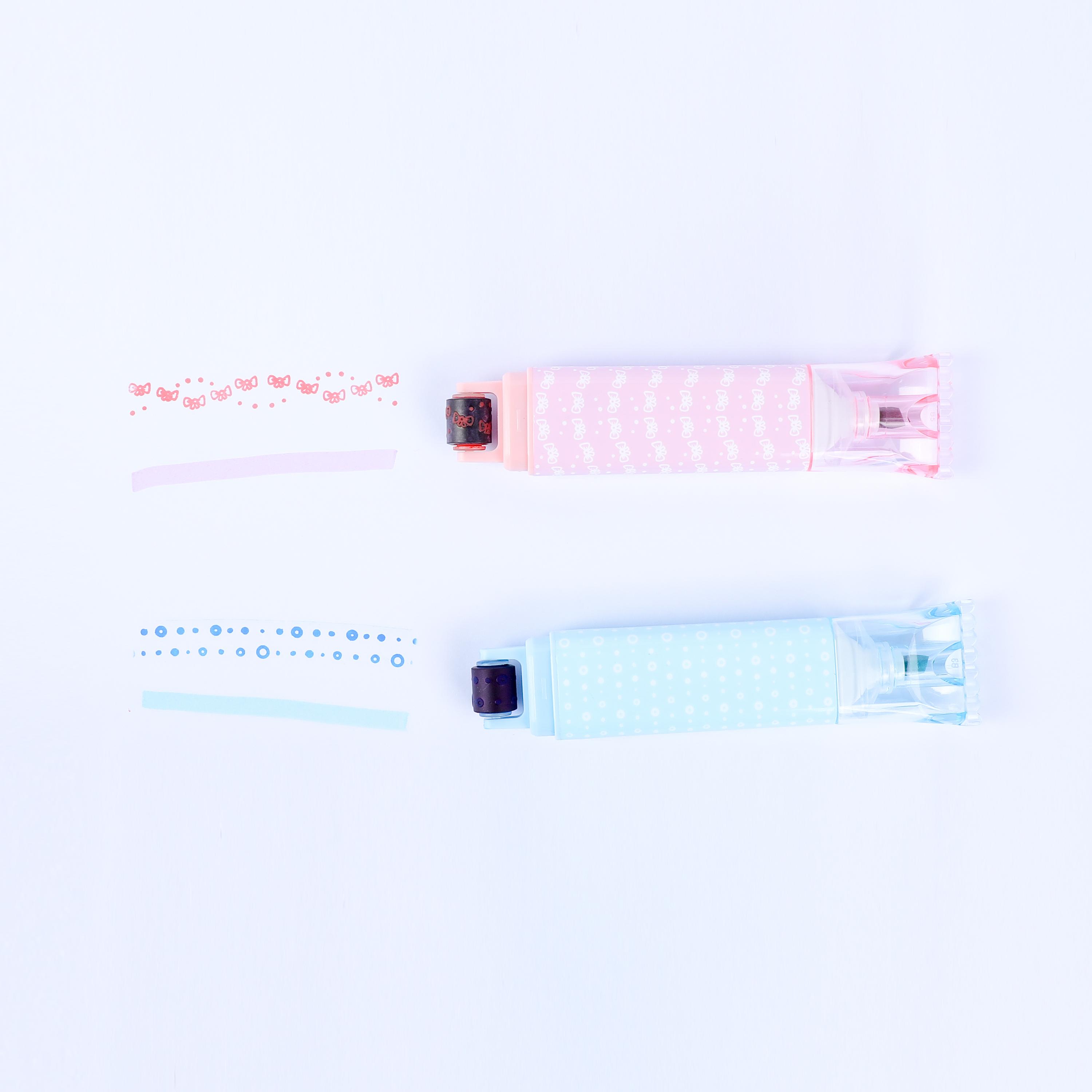 Voir la diapositive 3 : AUCHAN Surligneurs x2 Tampon Fun