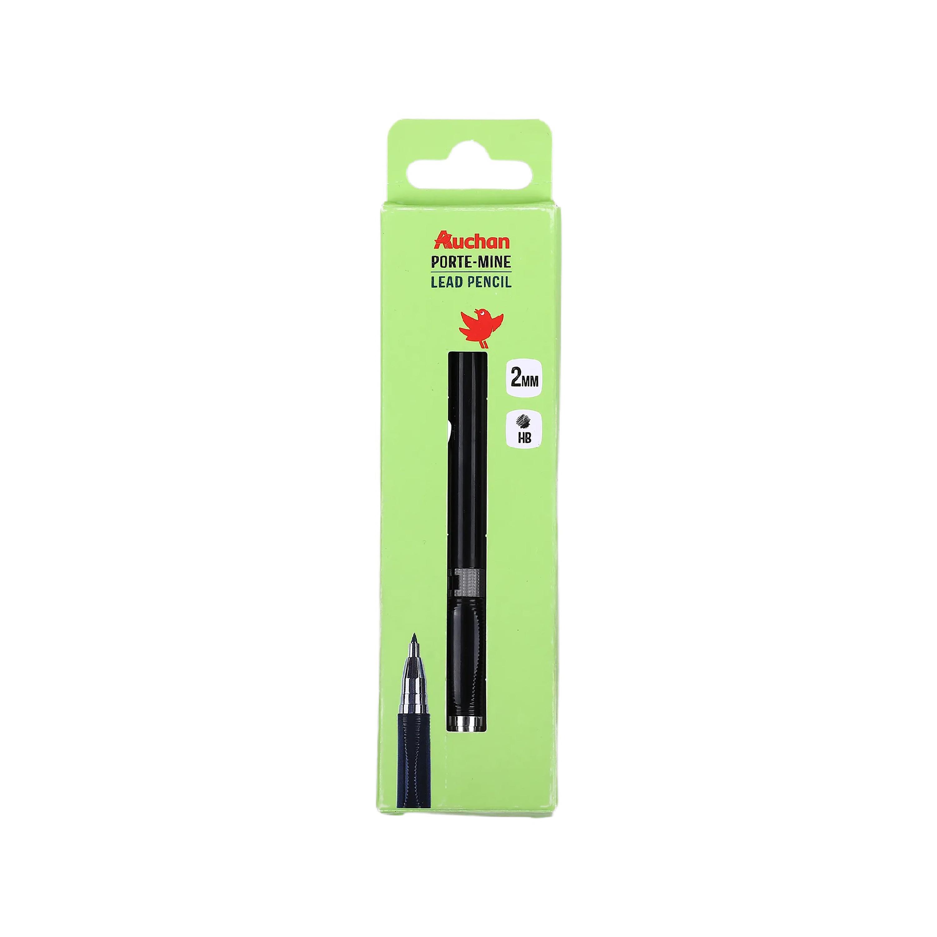 AUCHAN Porte-Mines métallique 2mm Prémium