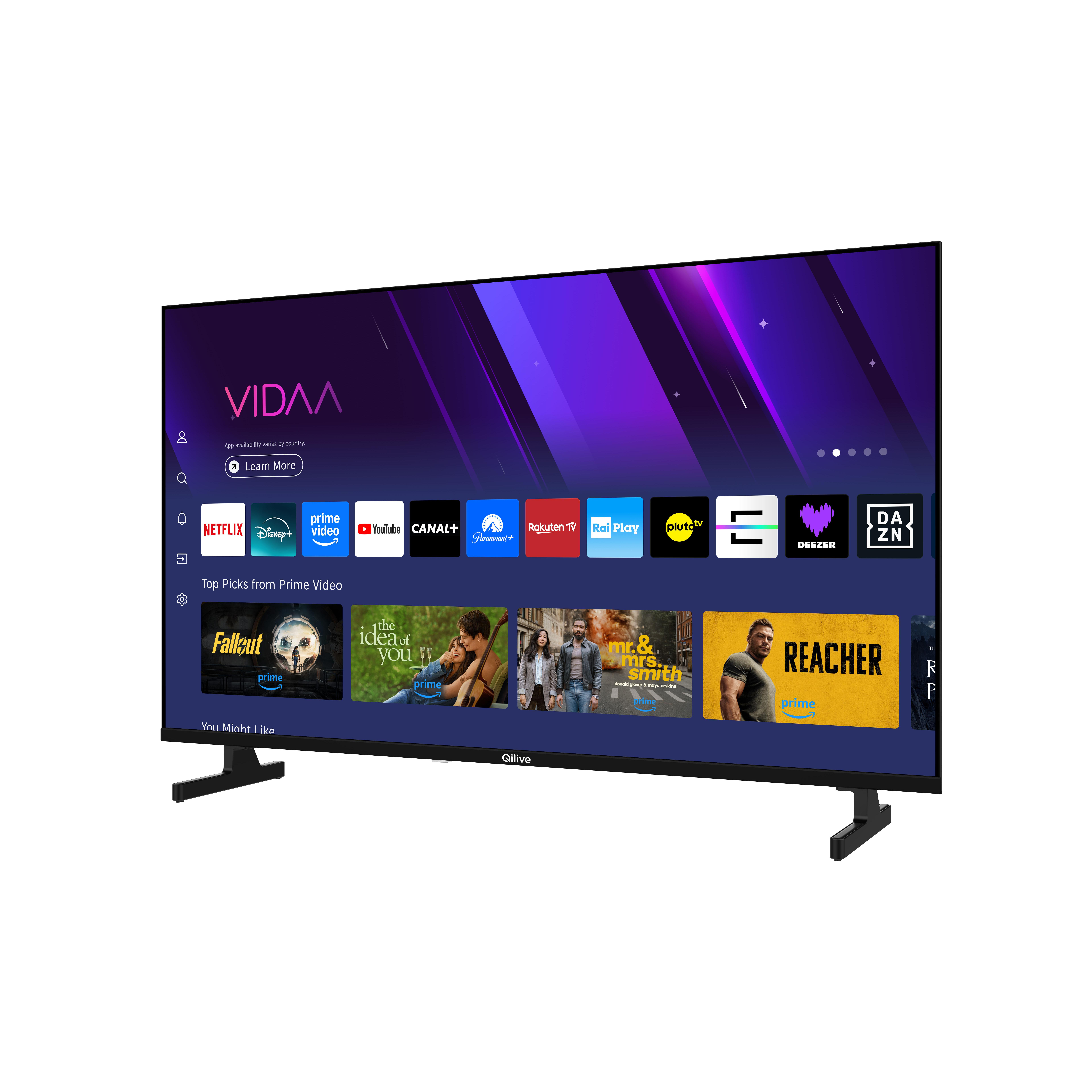 Voir la diapositive 4 : QILIVE TV Q40FS251B