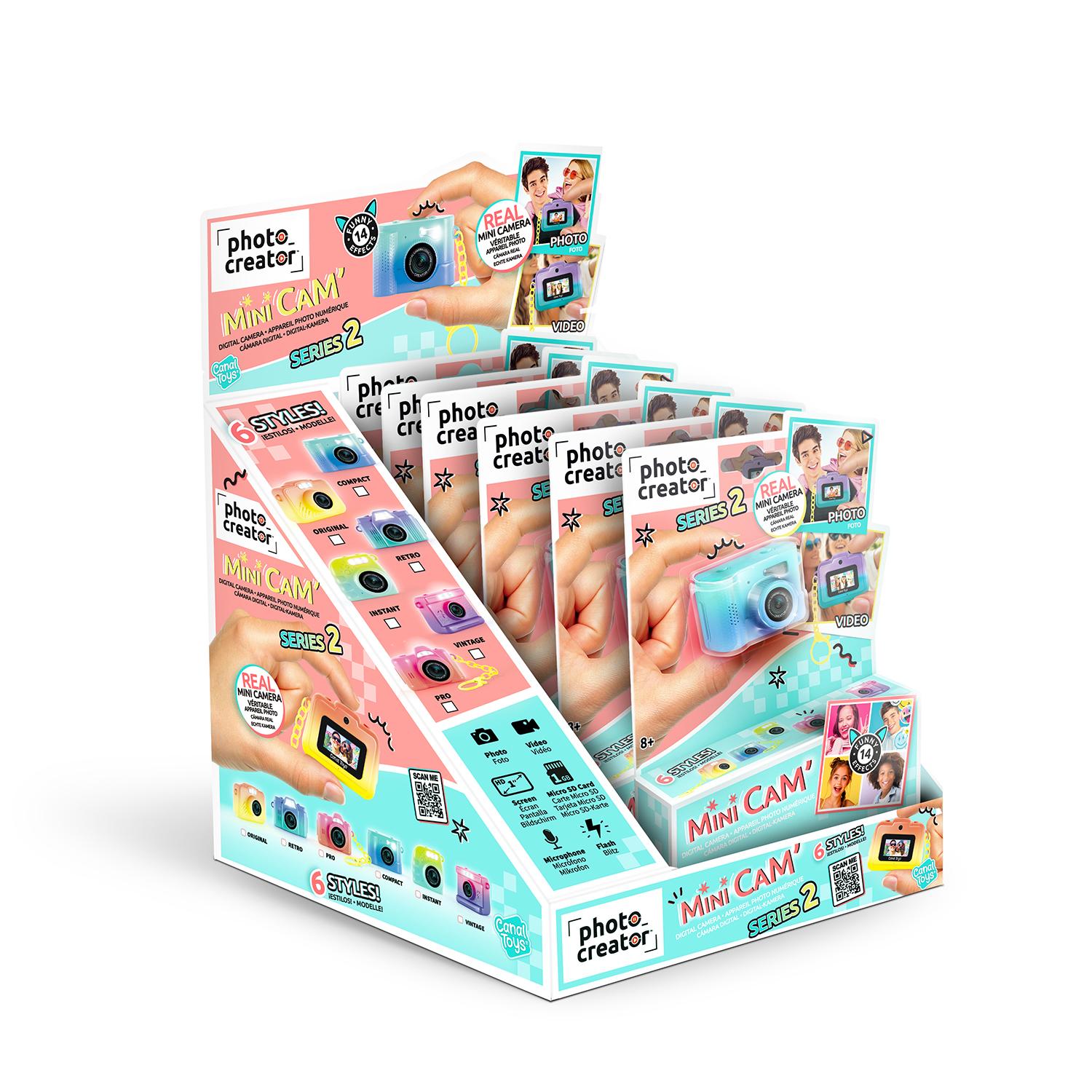 Voir la diapositive 7 : CANAL TOYS Appareil Photo mini Cam Série 2 Photo Creator