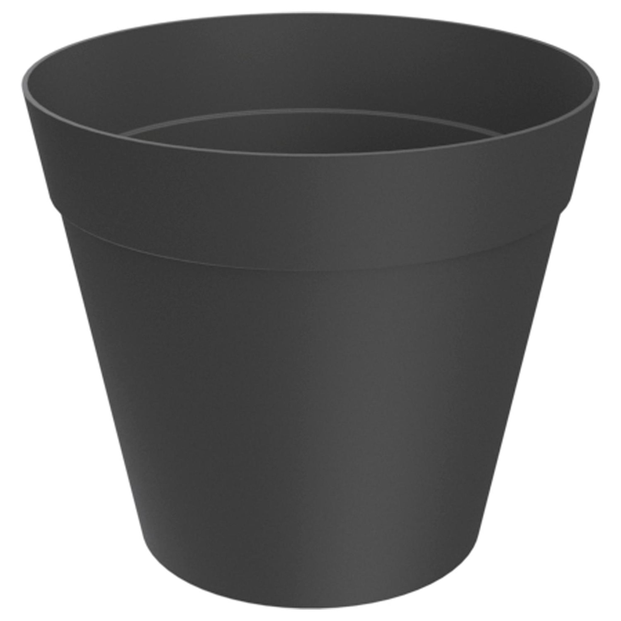 GARDENSTAR Pot horticole 20 cm noir