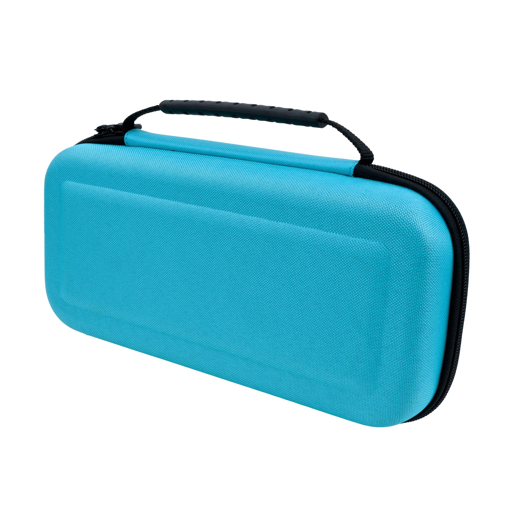 Voir la diapositive 2 : NACON Pack pochette rigide + protection d'écran + boîte de rangement bleu Nintendo Switch 2