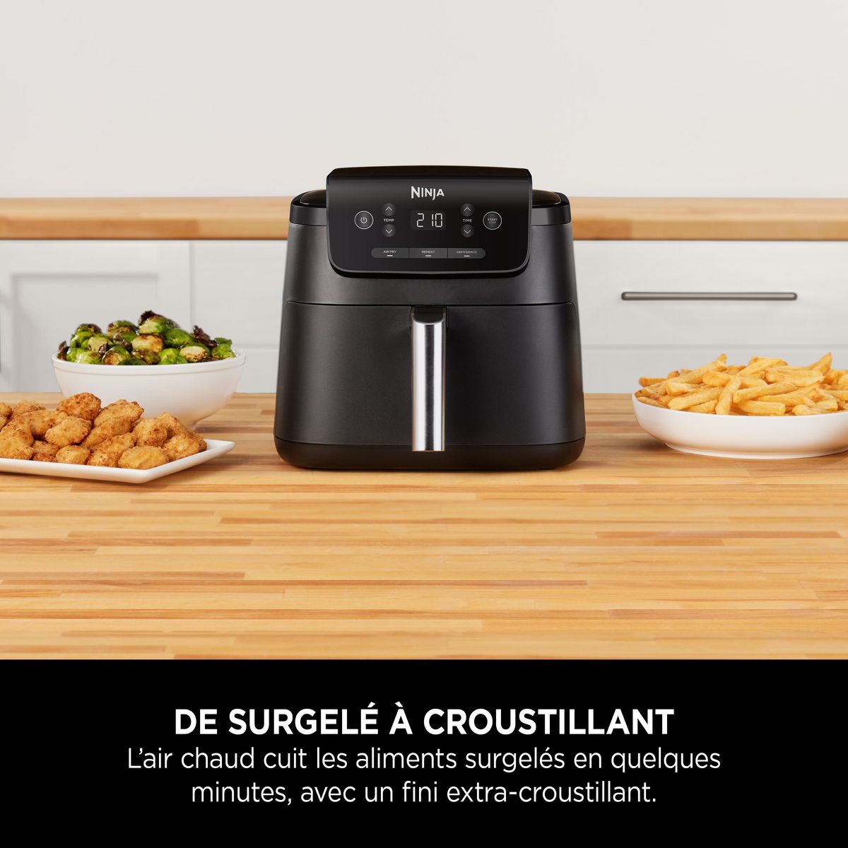 NINJA Friteuse électrique sans huile à air chaud AF110EU - Noir