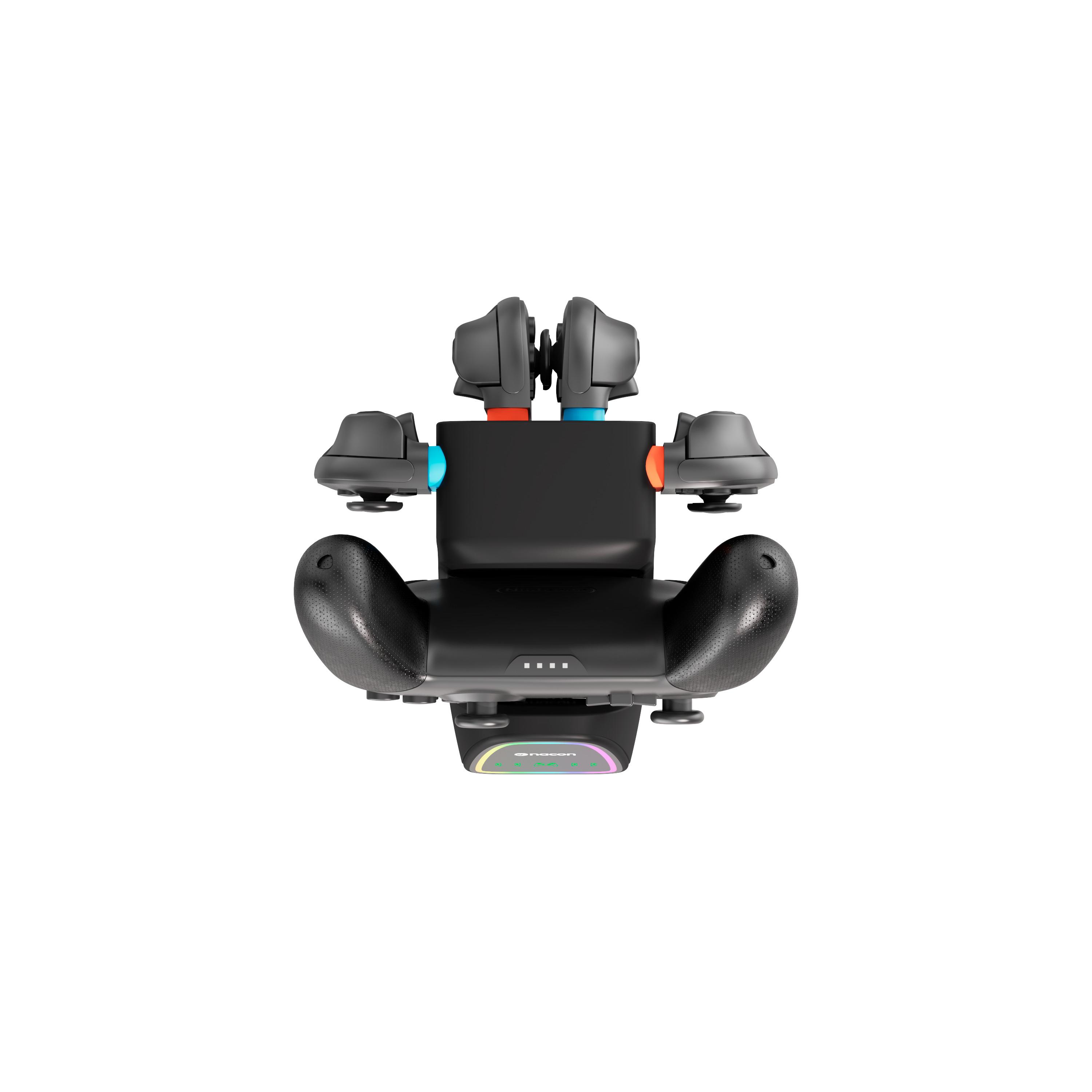 Voir la diapositive 4 : BIGBEN Chargeur pro controller & 4 joy-con Nintendo Switch 2