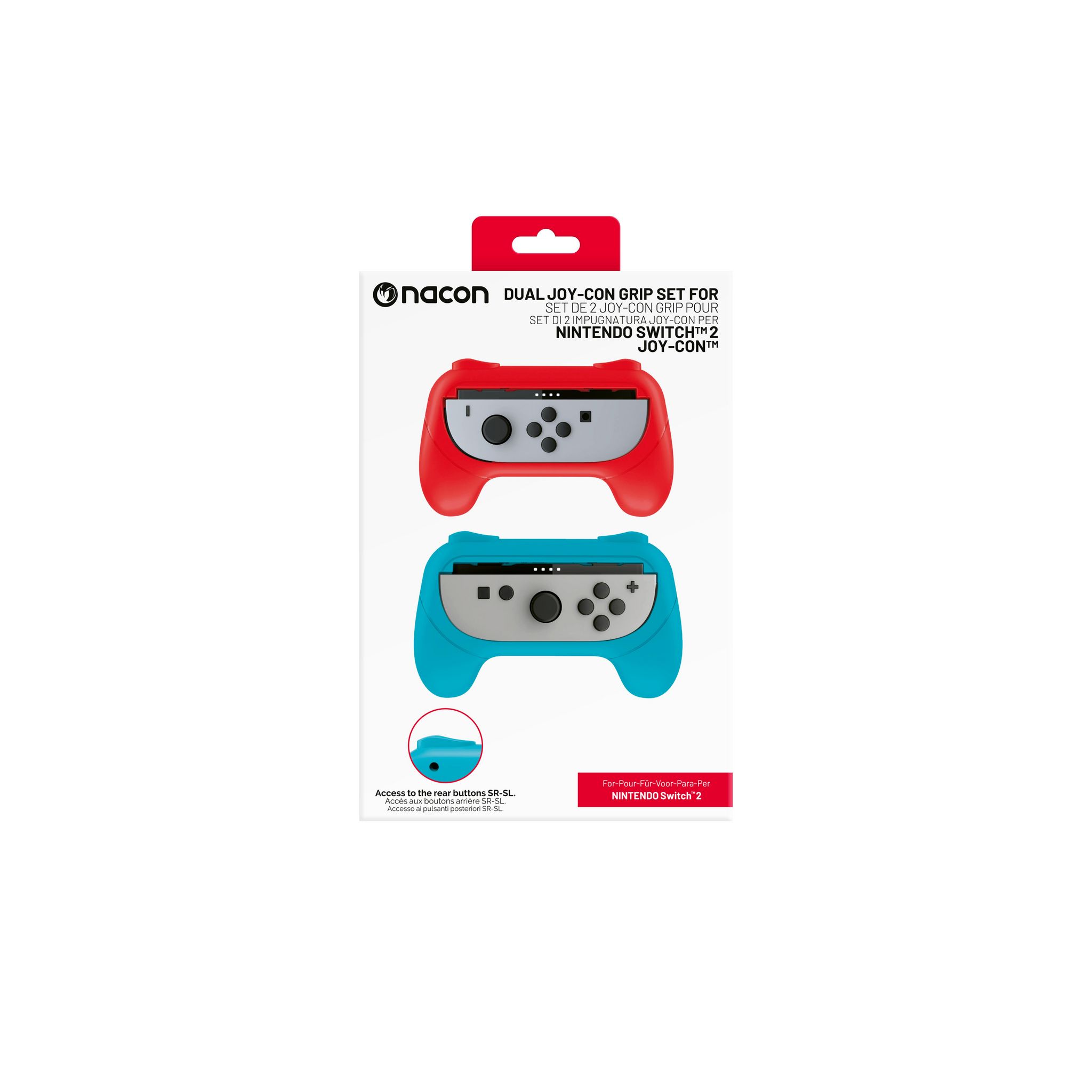 Voir la diapositive 1 : NACON Set de 2 Joy-Con Grips pour Nintendo Switch 2