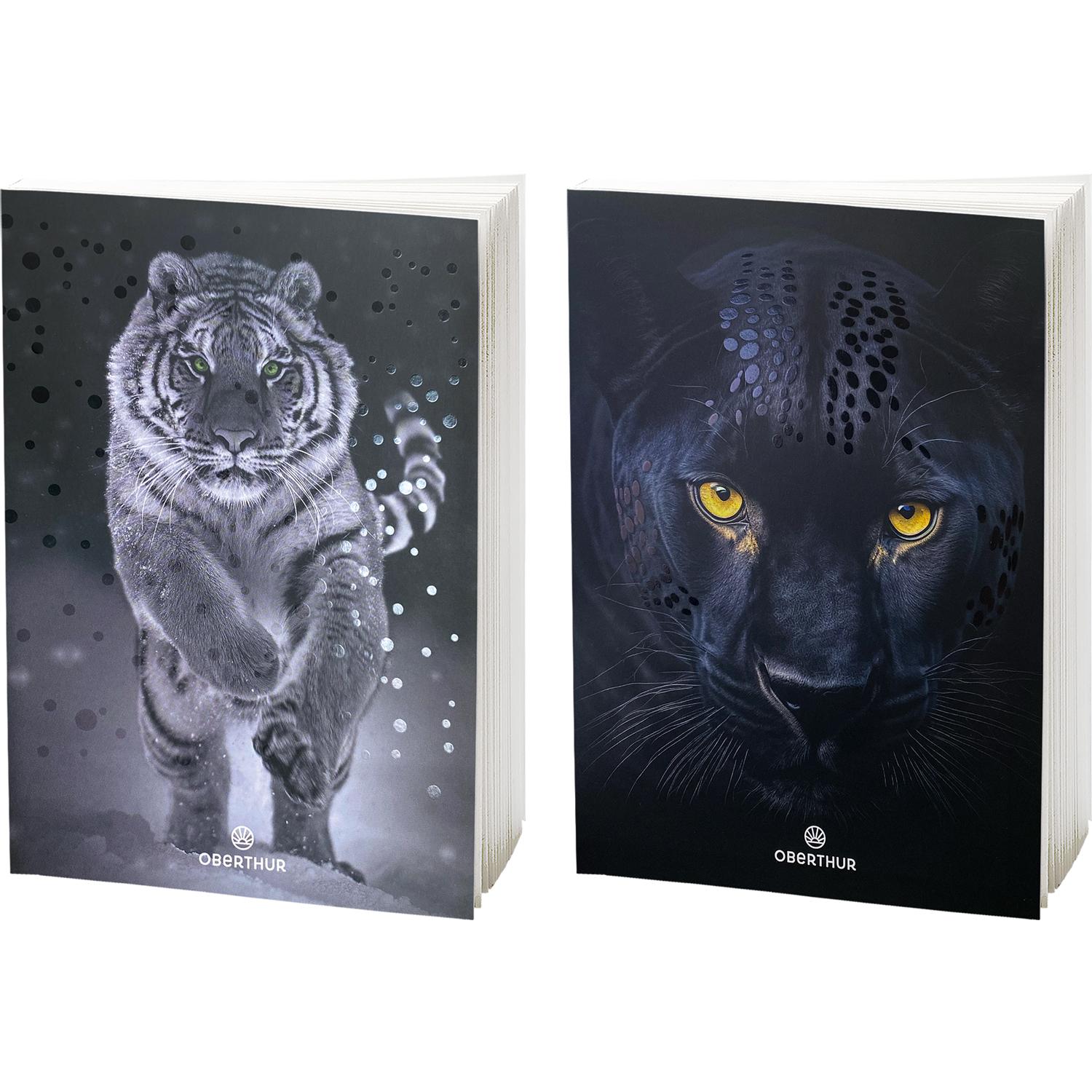 OBERTHUR Agenda animaux sauvages 1jour/page - 12x17cm