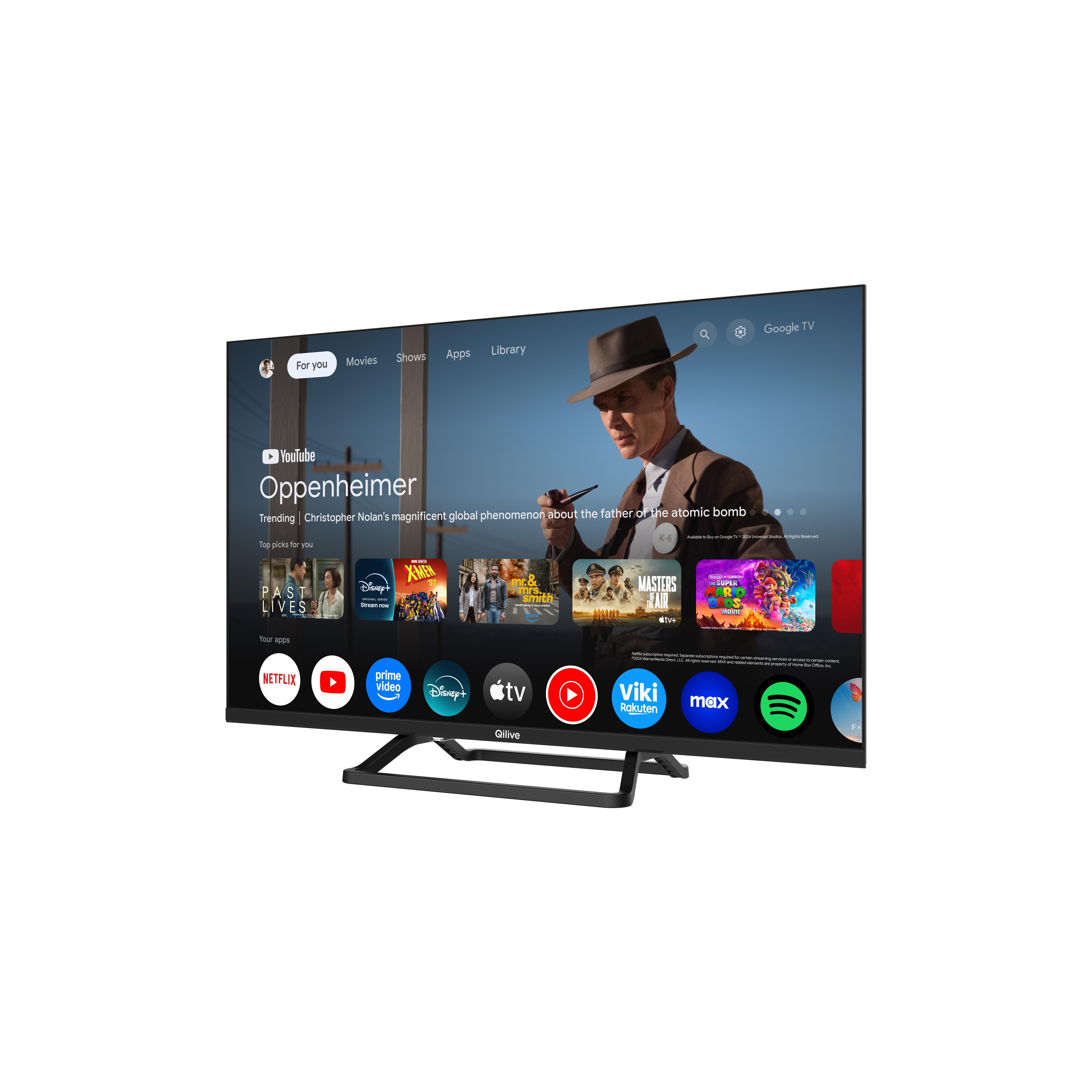 Voir la diapositive 4 : QILIVE TV Q32HA251B