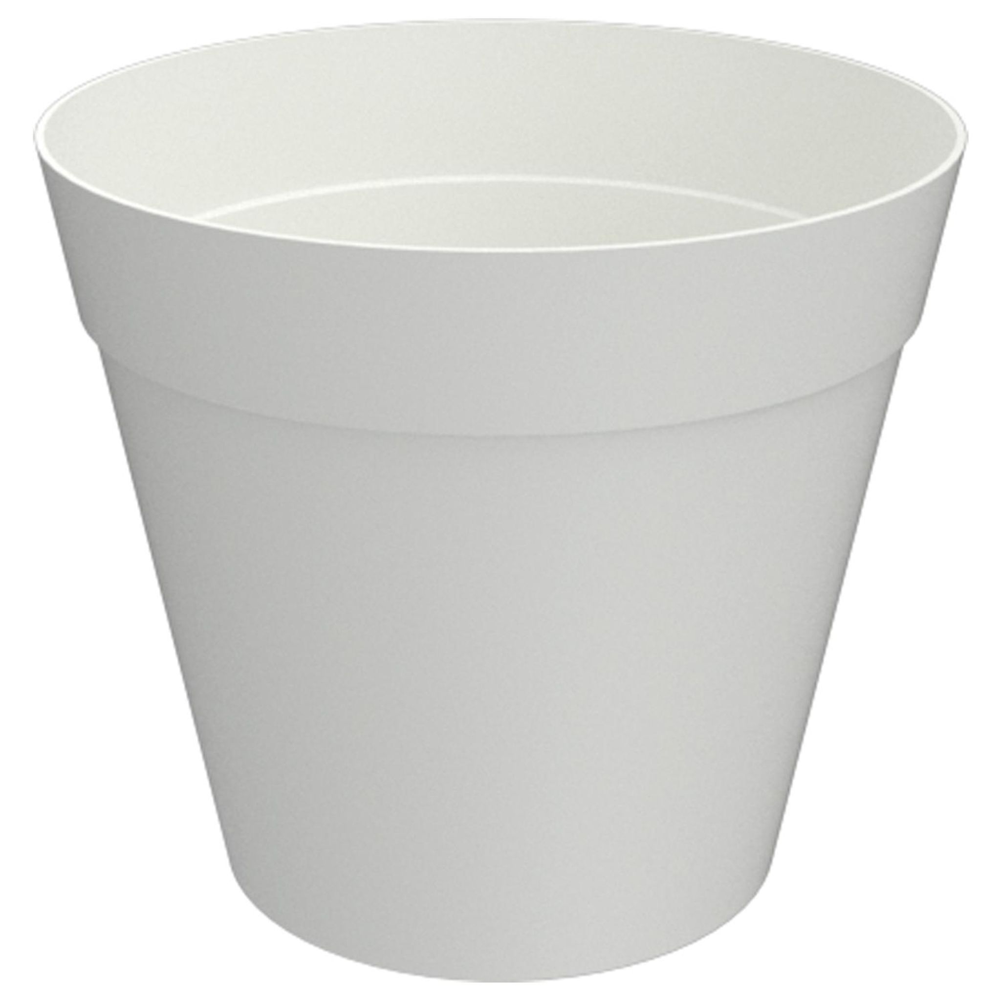 GARDENSTAR Pot horticole 20 cm blanc
