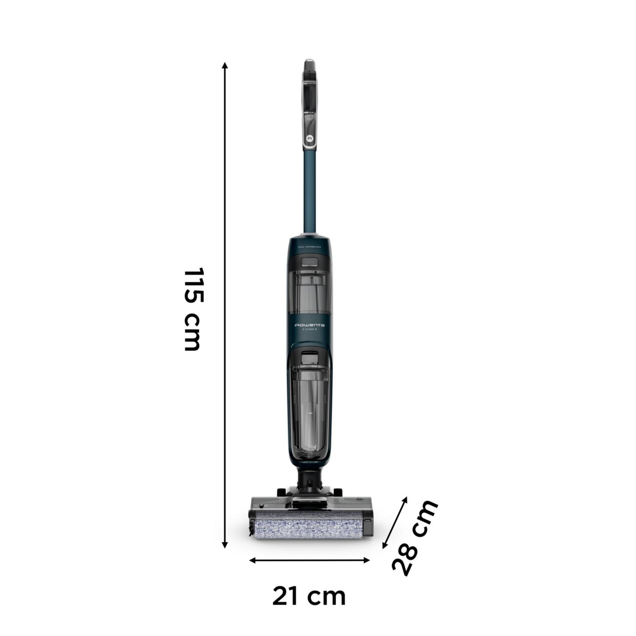 Voir la diapositive 7 : ROWENTA Aspirateur balai laveur GZ2251E0 - Bleu